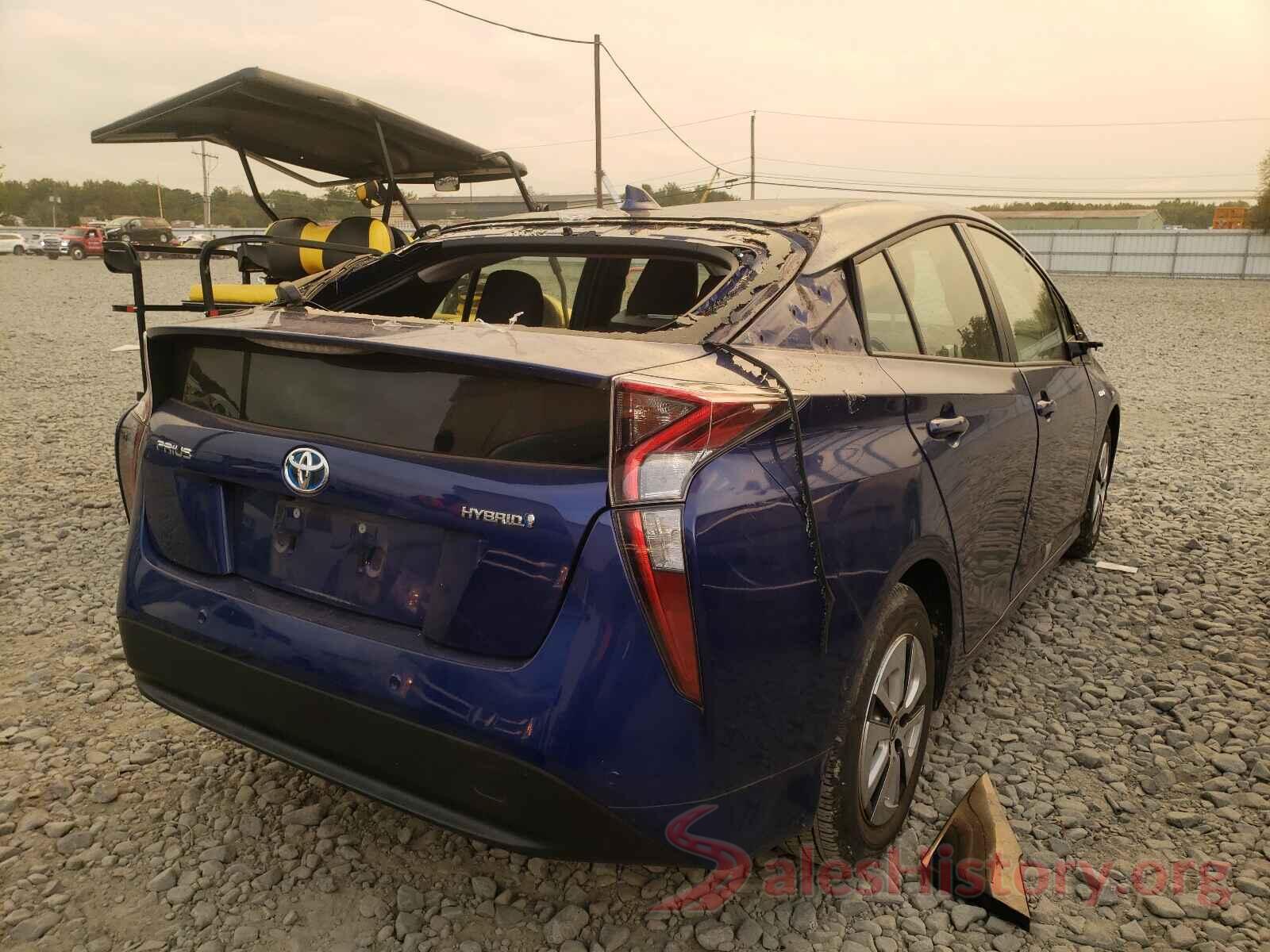 JTDKARFU4J3552377 2018 TOYOTA PRIUS