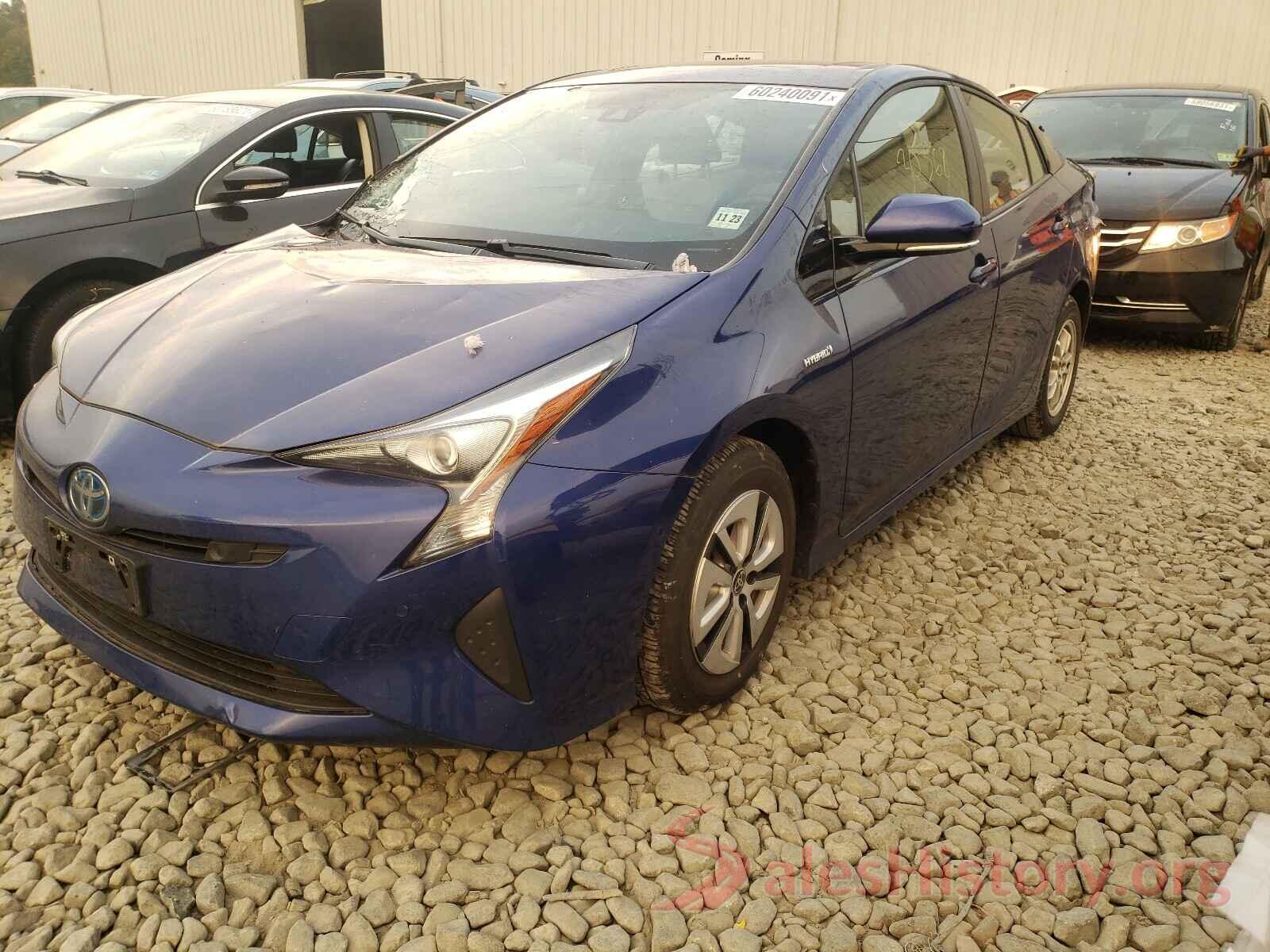 JTDKARFU4J3552377 2018 TOYOTA PRIUS