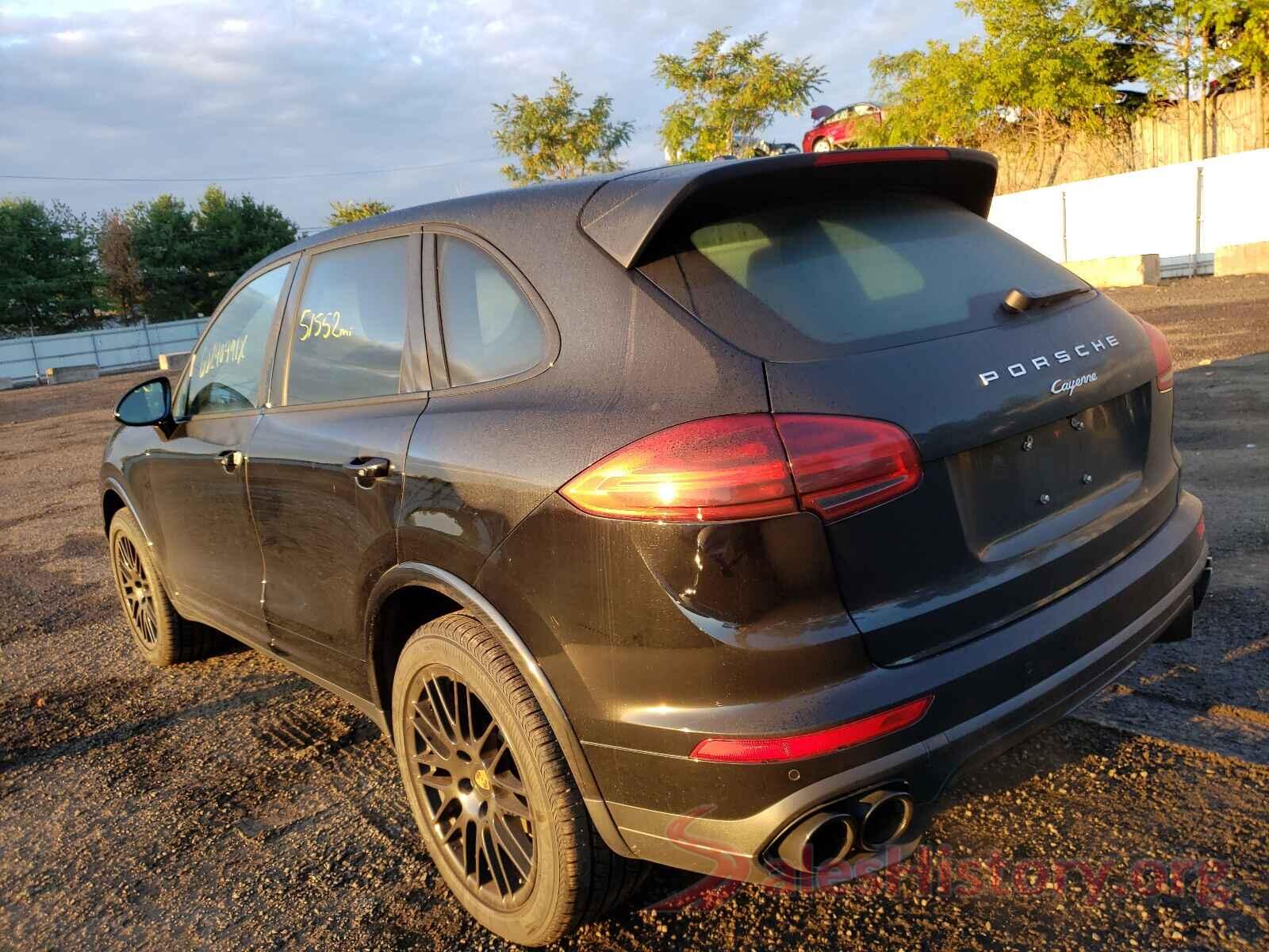 WP1AA2A22HKA82163 2017 PORSCHE CAYENNE