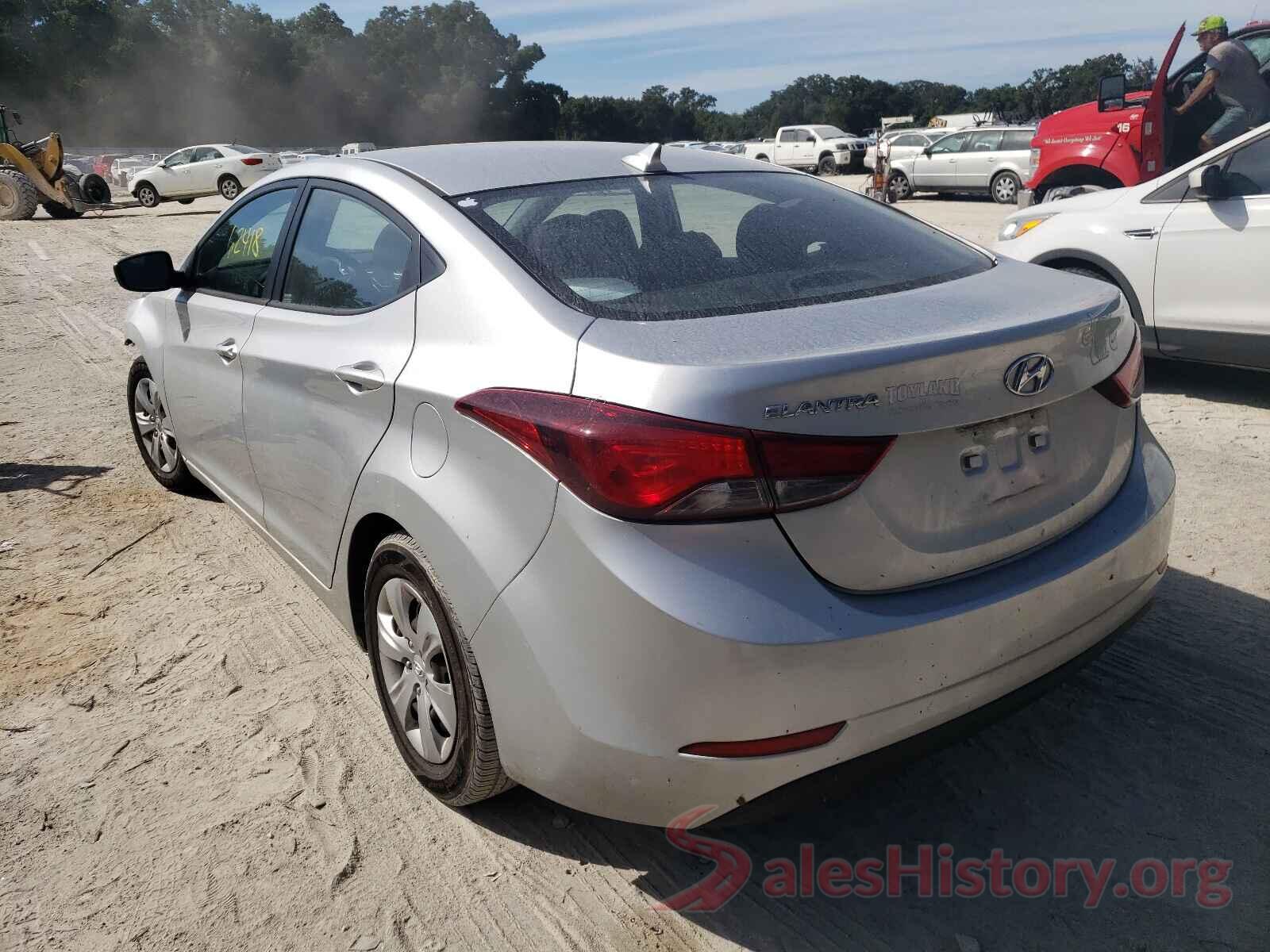 KMHDH4AE6GU483665 2016 HYUNDAI ELANTRA