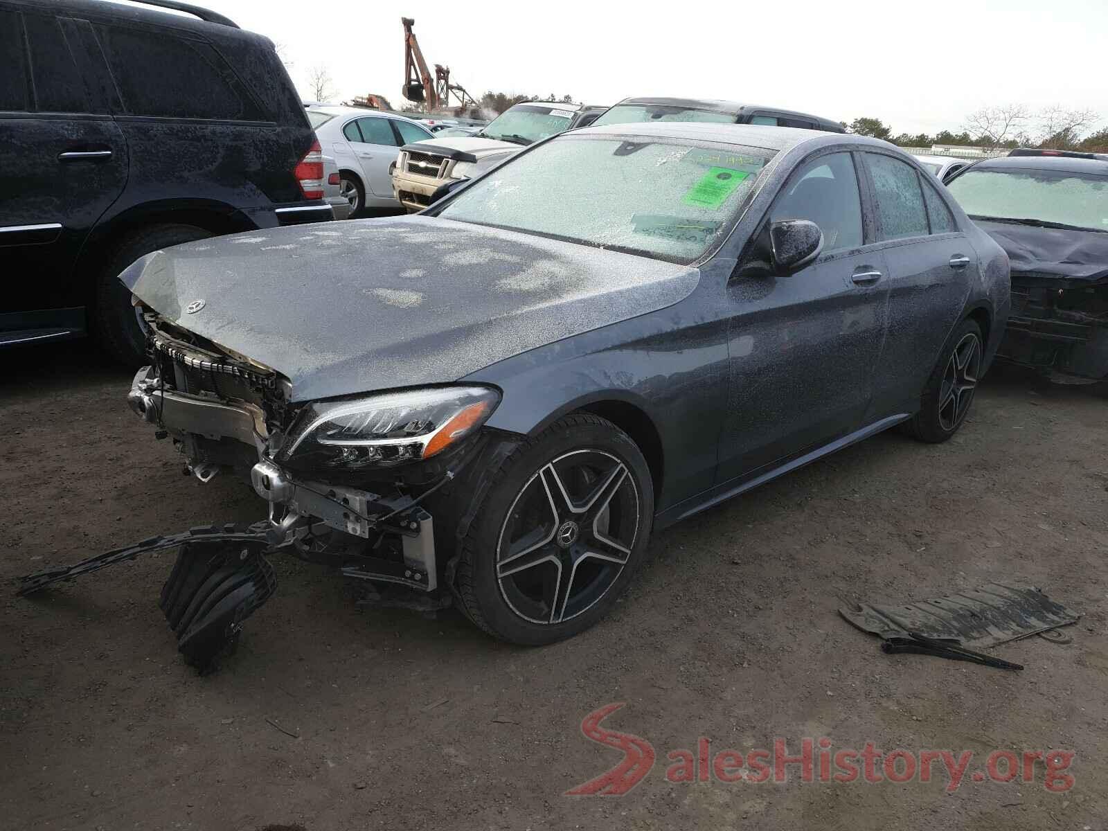 55SWF8EB3LU322816 2020 MERCEDES-BENZ C CLASS