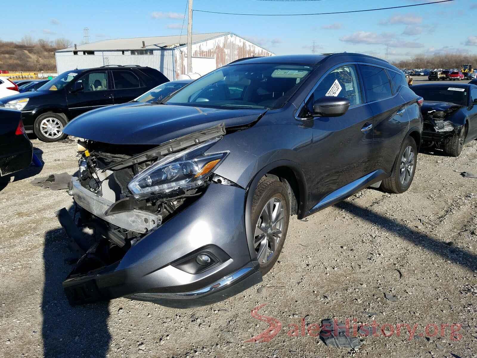 5N1AZ2MH4JN127839 2018 NISSAN MURANO