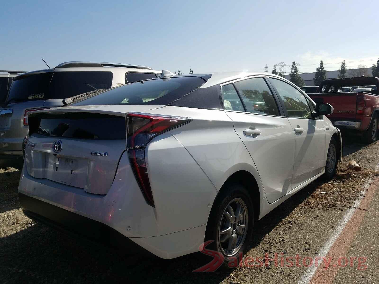 JTDKBRFU4H3042263 2017 TOYOTA PRIUS