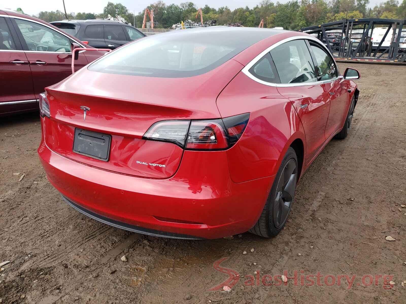 5YJ3E1EB6KF387155 2019 TESLA MODEL 3