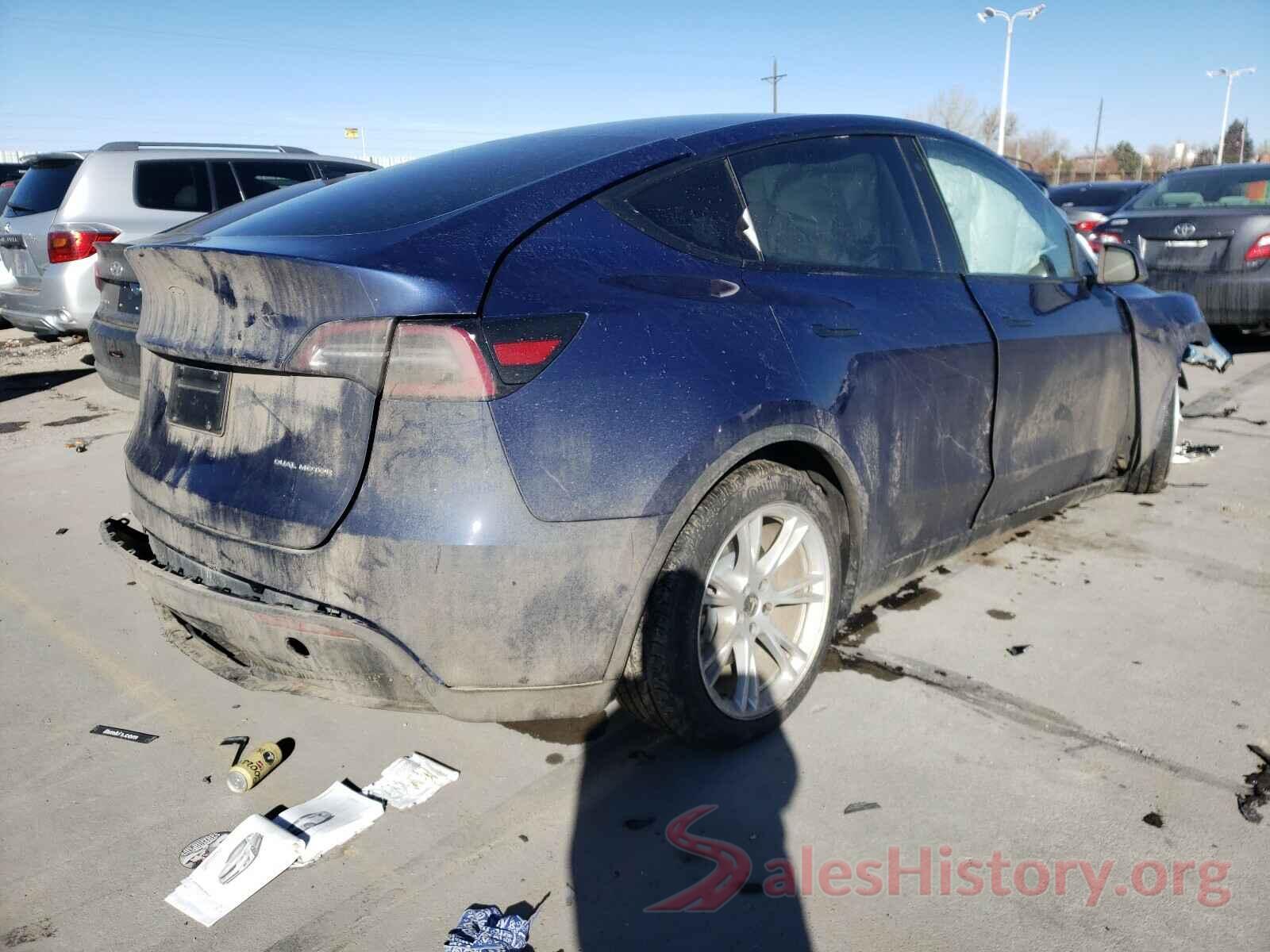 5YJYGDEE3LF013423 2020 TESLA MODEL Y