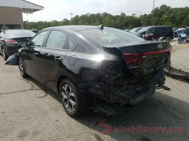 3KPF24AD4KE104336 2019 KIA FORTE