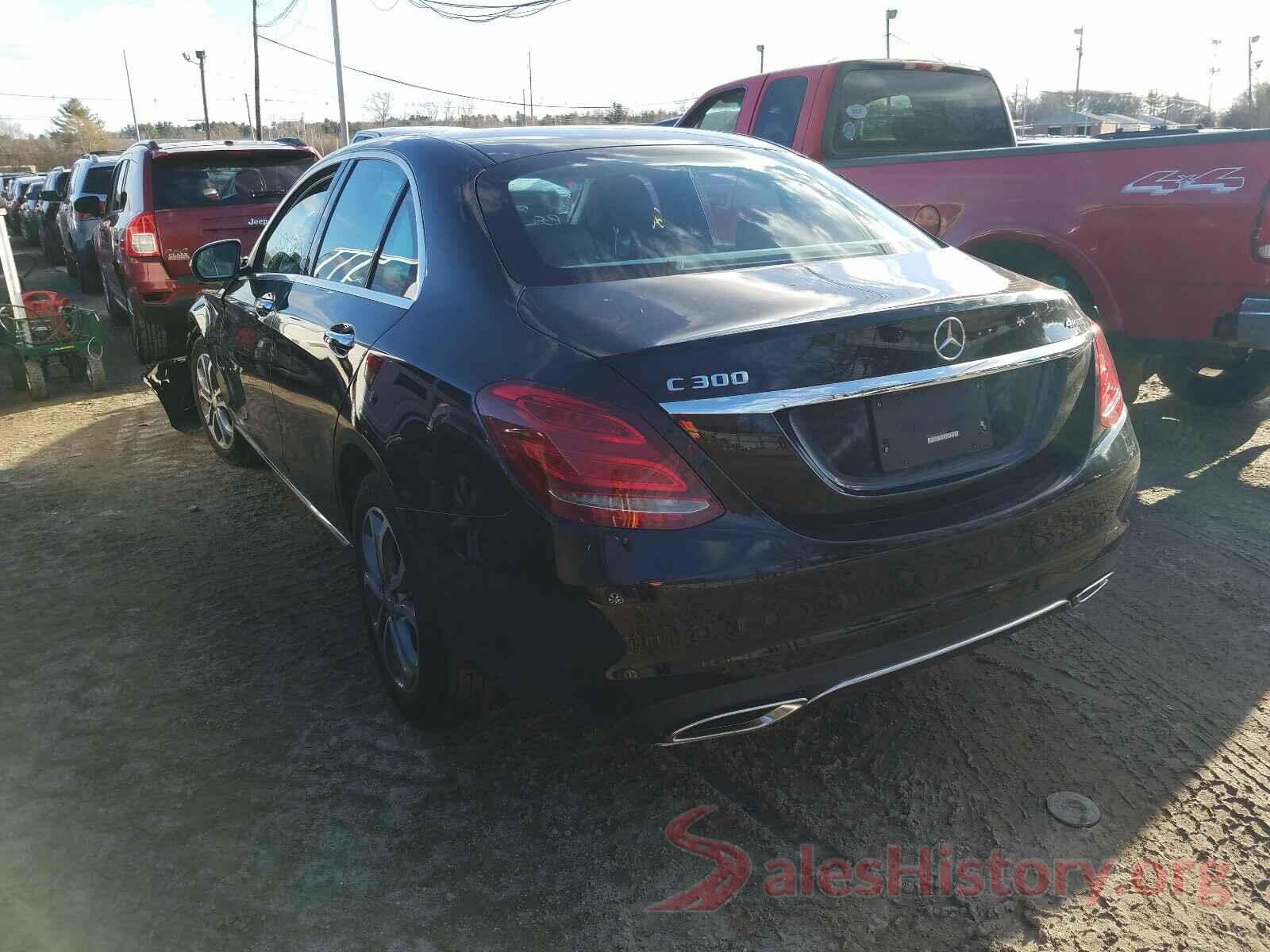 WDDWF4KB3HR247671 2017 MERCEDES-BENZ C CLASS