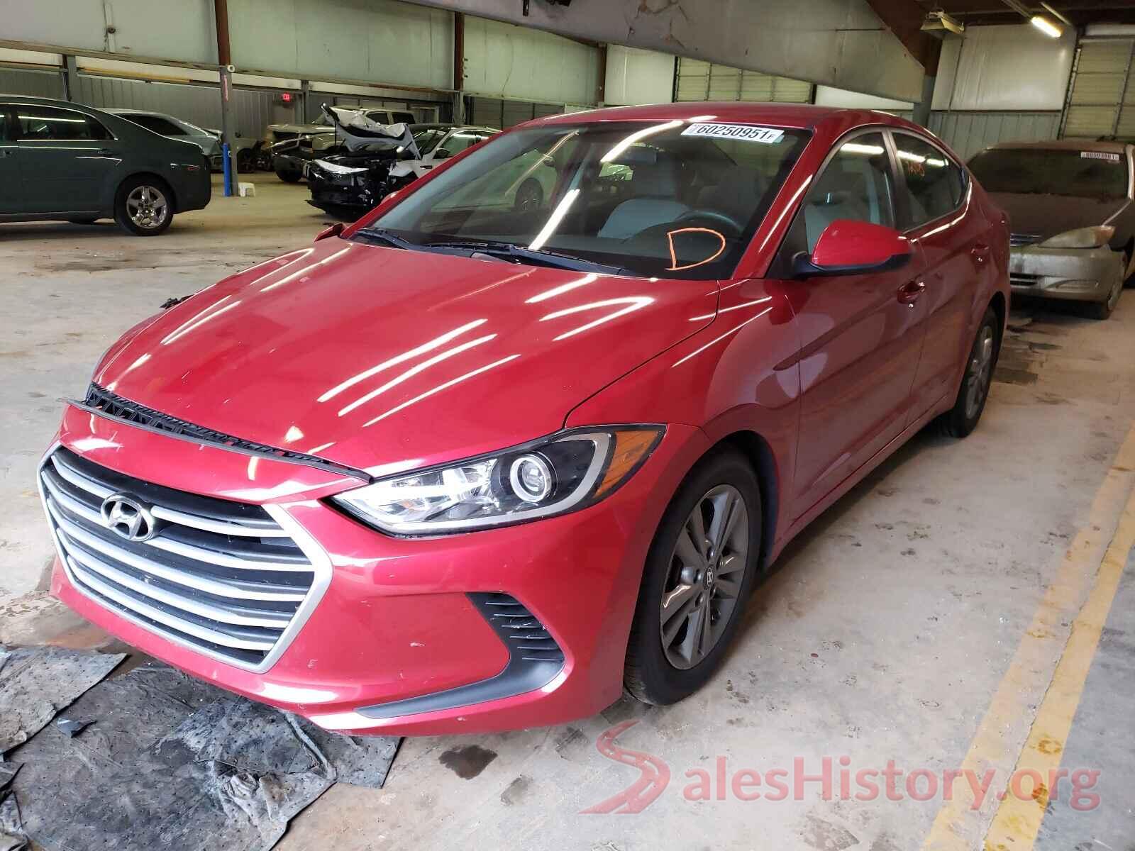 5NPD84LF4HH009350 2017 HYUNDAI ELANTRA