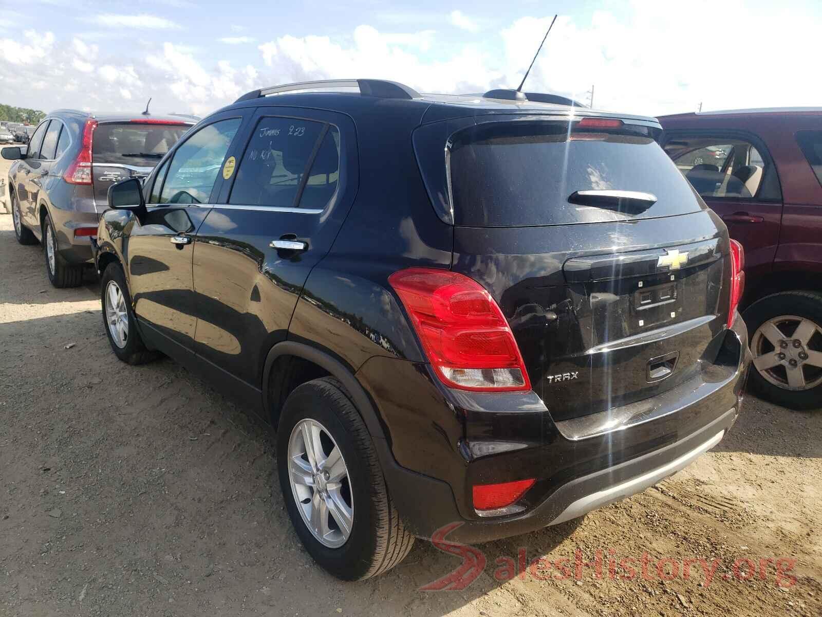 KL7CJLSB6KB950670 2019 CHEVROLET TRAX