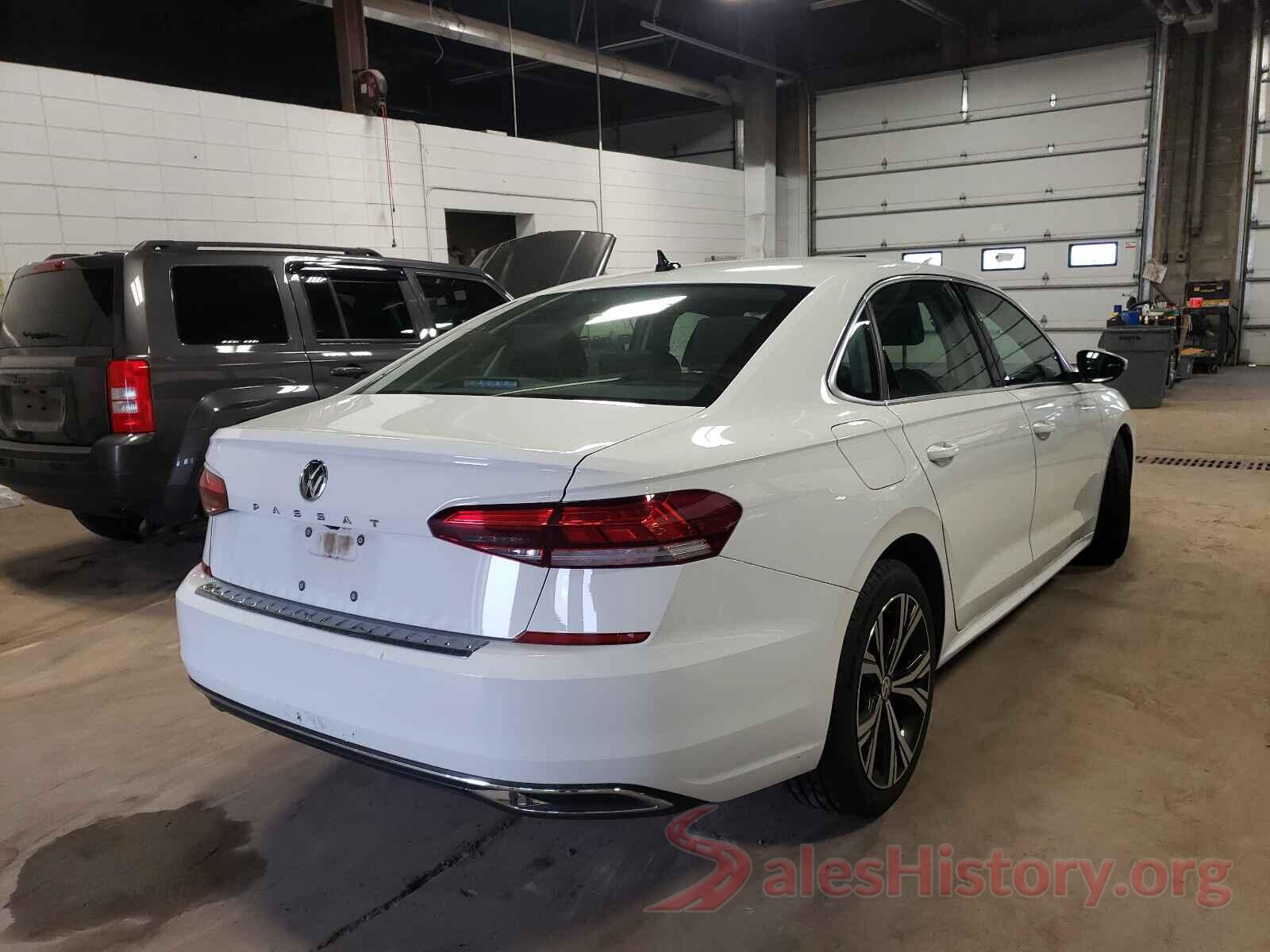 1VWSA7A30MC001352 2021 VOLKSWAGEN PASSAT