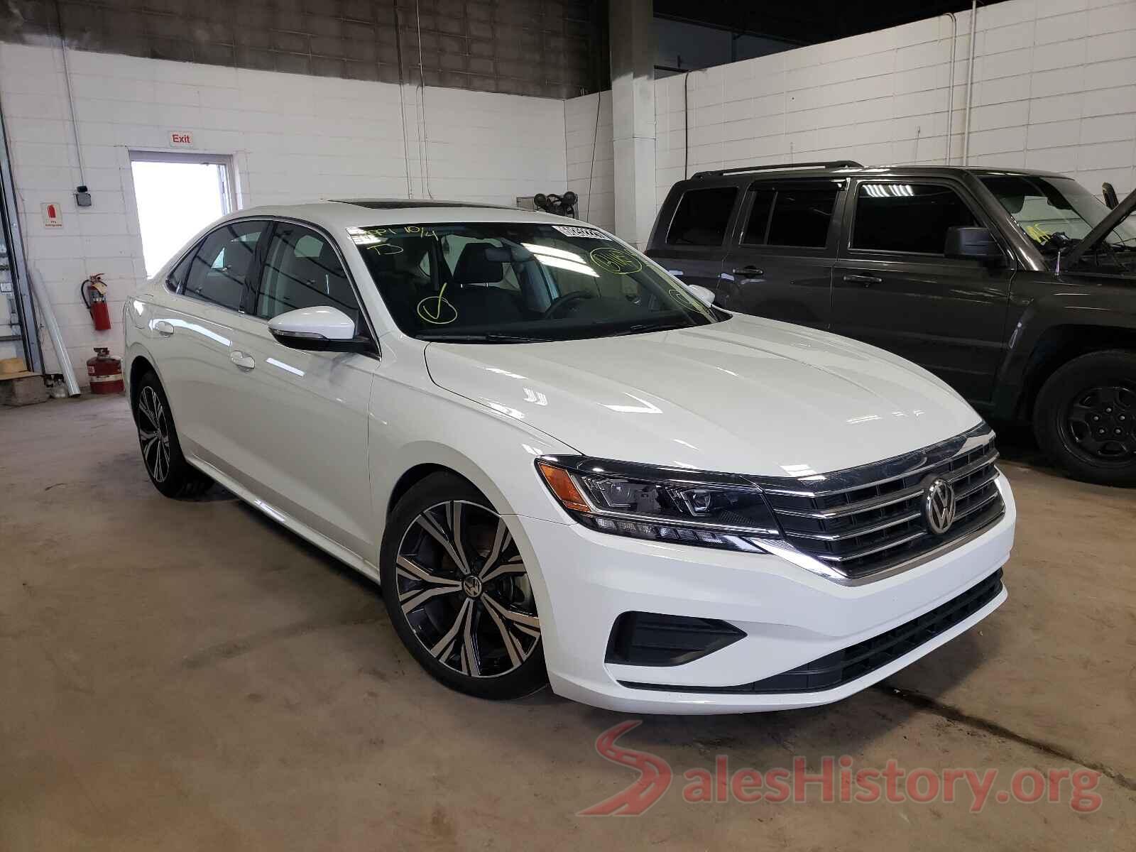 1VWSA7A30MC001352 2021 VOLKSWAGEN PASSAT