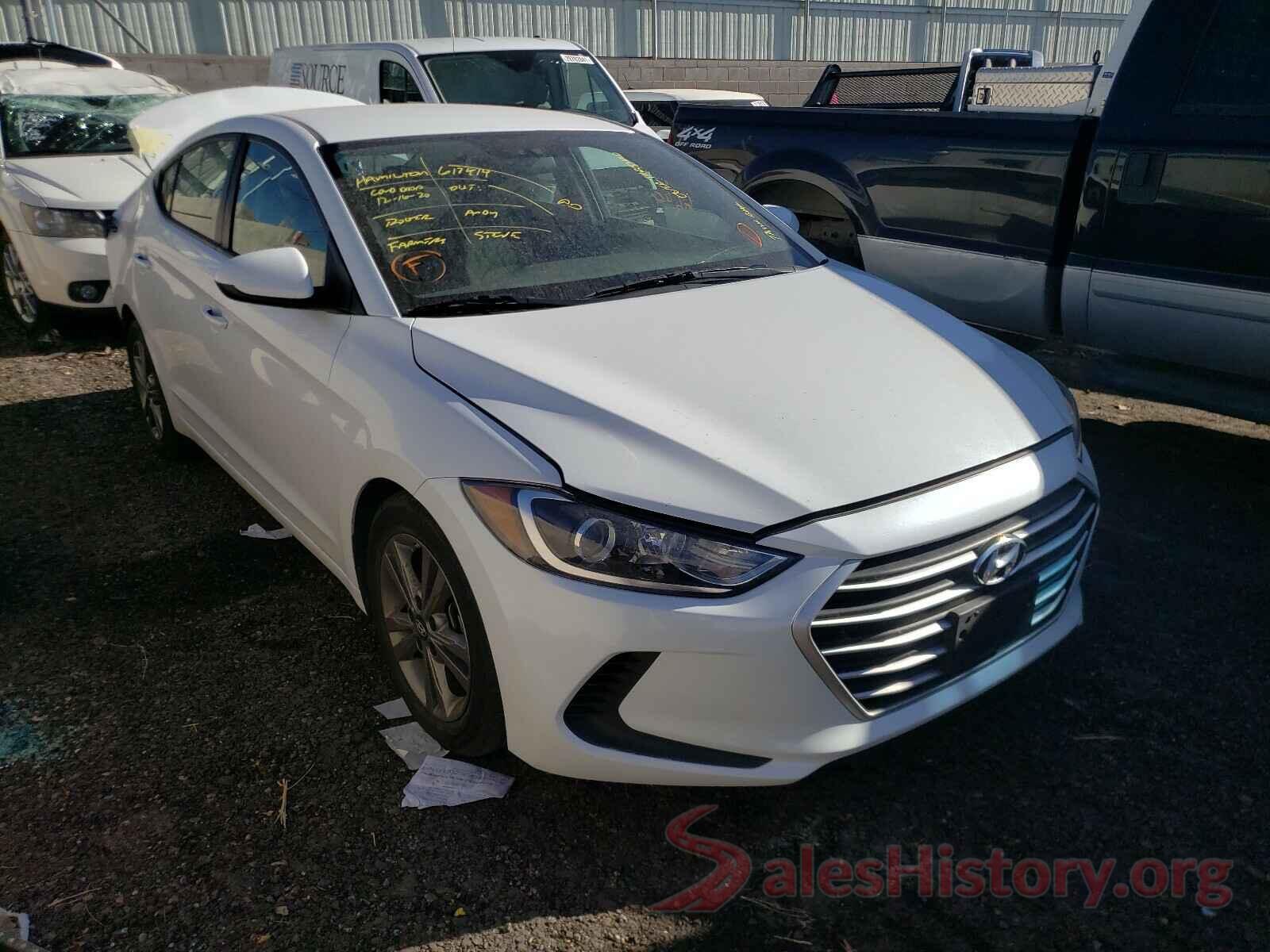 5NPD84LFXJH231168 2018 HYUNDAI ELANTRA