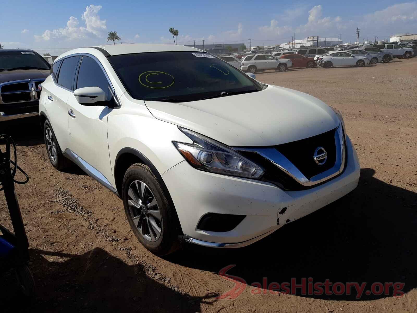 5N1AZ2MH9HN134876 2017 NISSAN MURANO