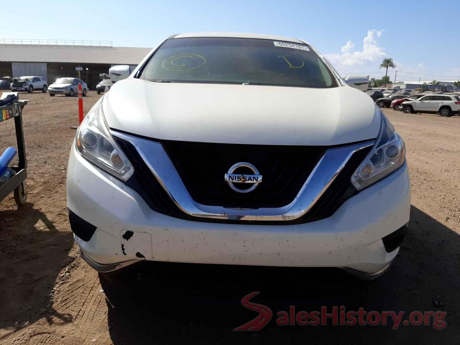 5N1AZ2MH9HN134876 2017 NISSAN MURANO