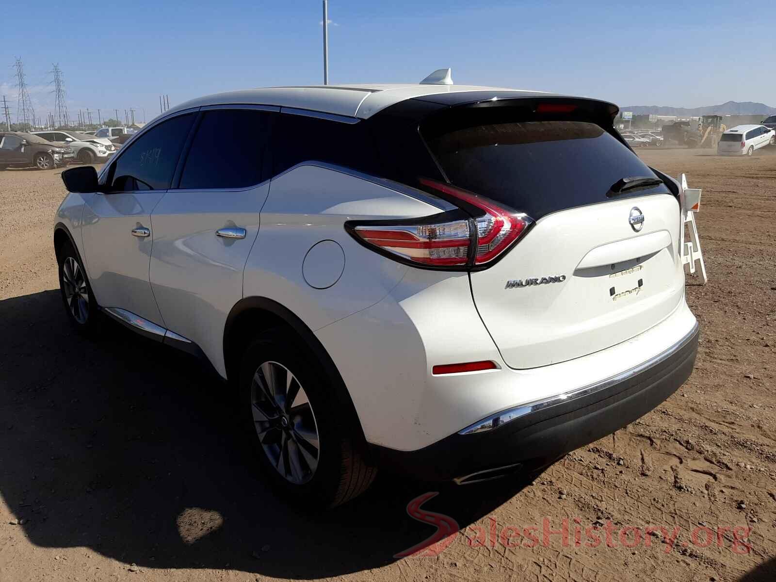 5N1AZ2MH9HN134876 2017 NISSAN MURANO