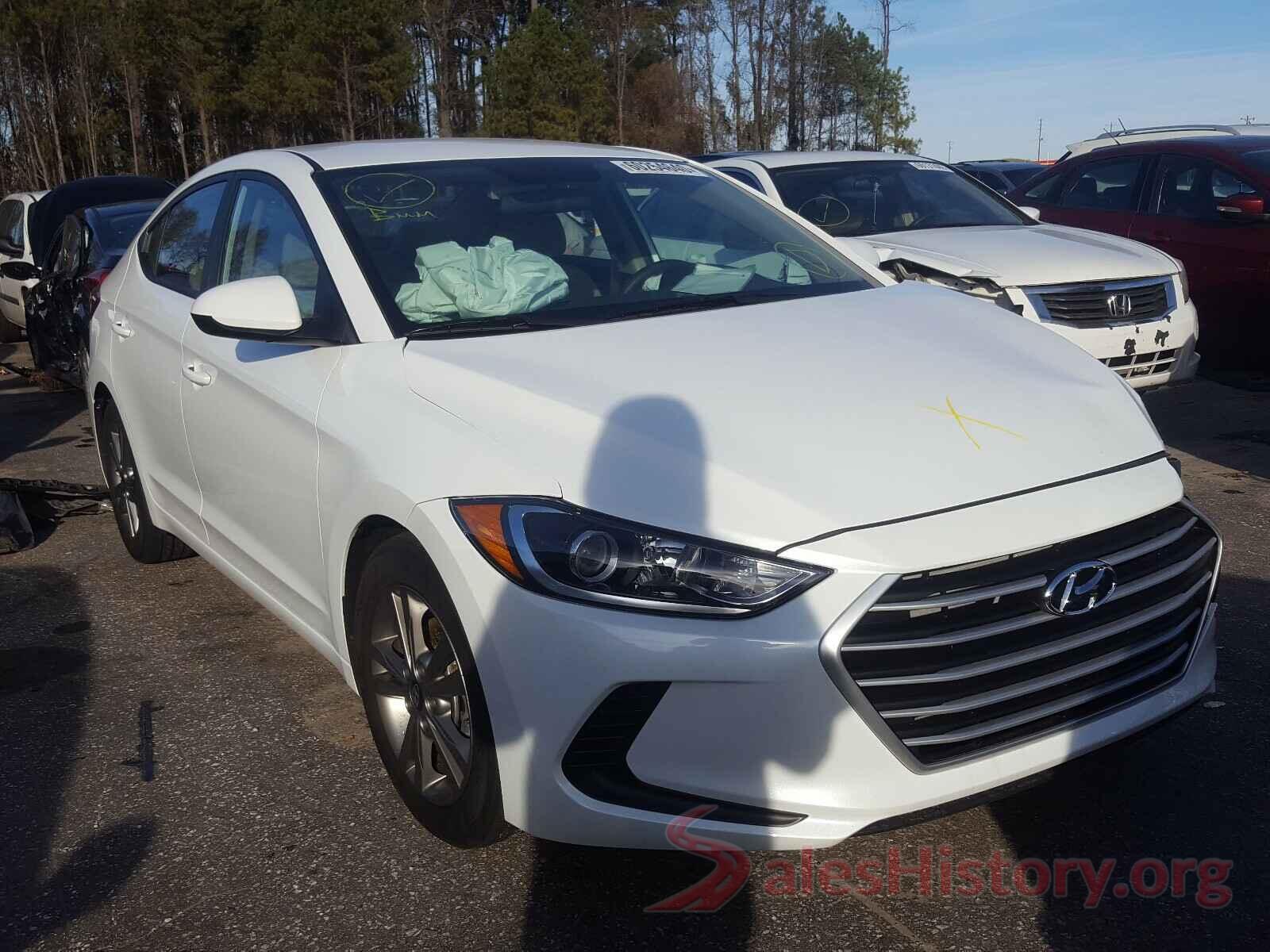 5NPD84LF4JH372821 2018 HYUNDAI ELANTRA