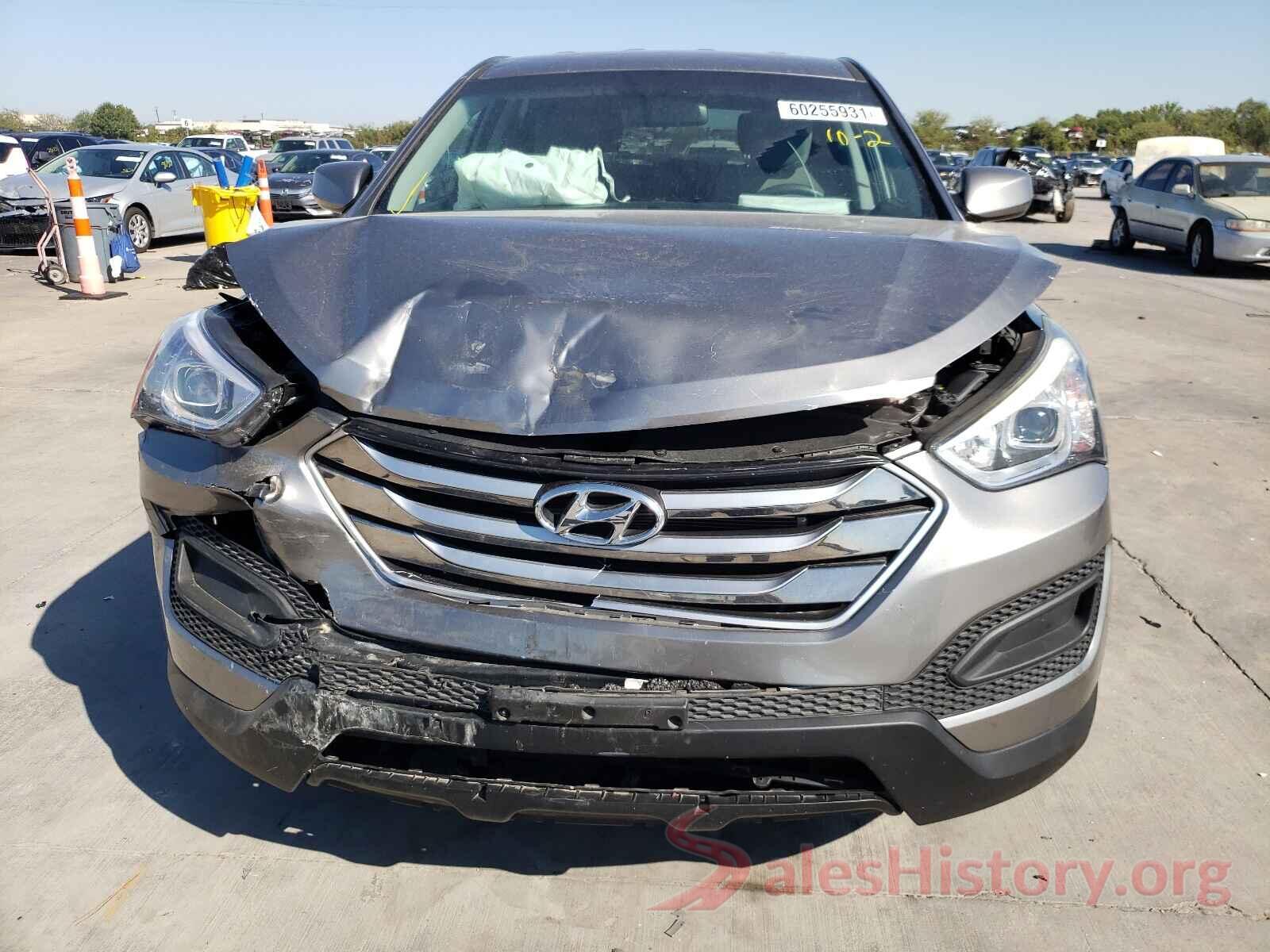 5XYZTDLBXGG318022 2016 HYUNDAI SANTA FE