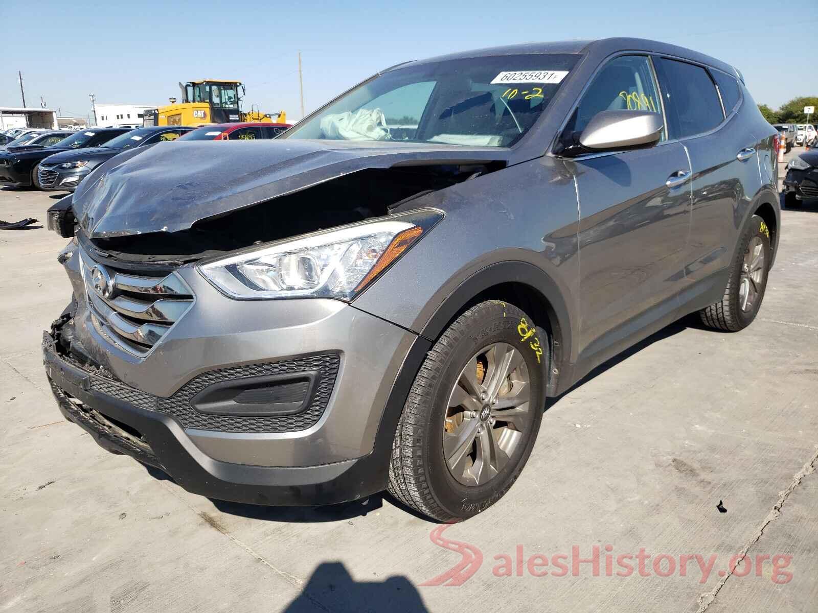 5XYZTDLBXGG318022 2016 HYUNDAI SANTA FE