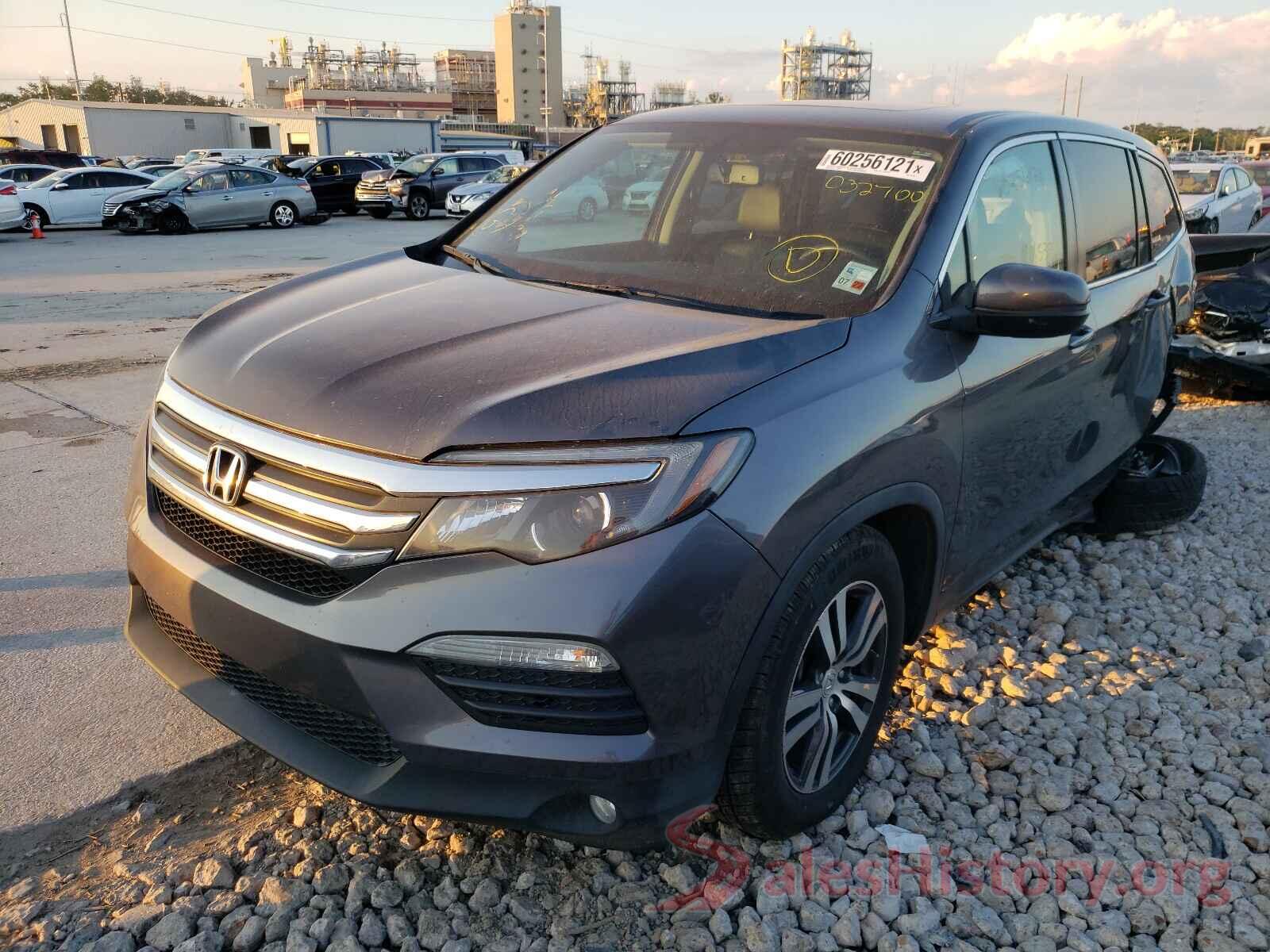 5FNYF5H57GB032700 2016 HONDA PILOT