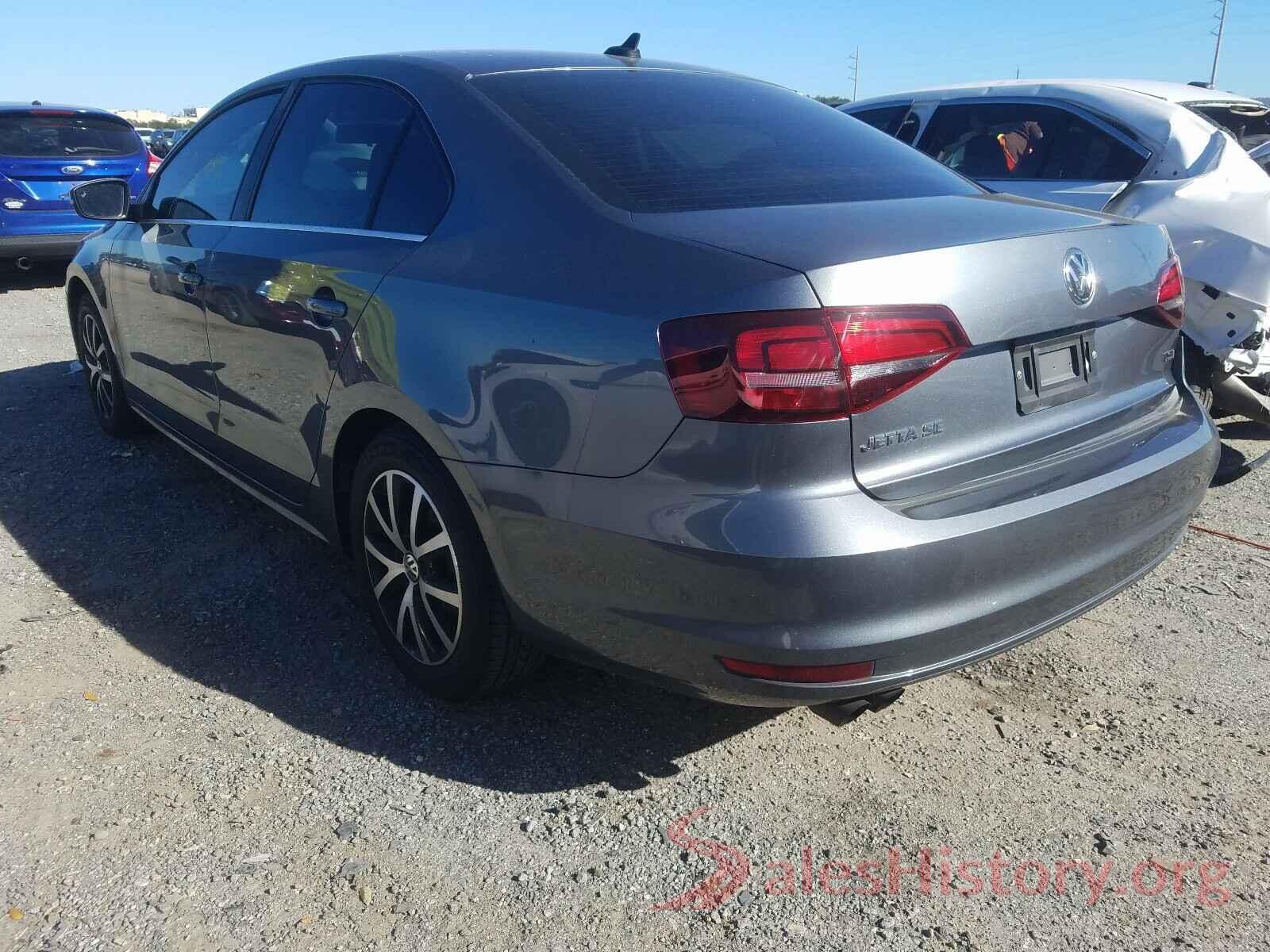 3VWDB7AJ3HM205717 2017 VOLKSWAGEN JETTA