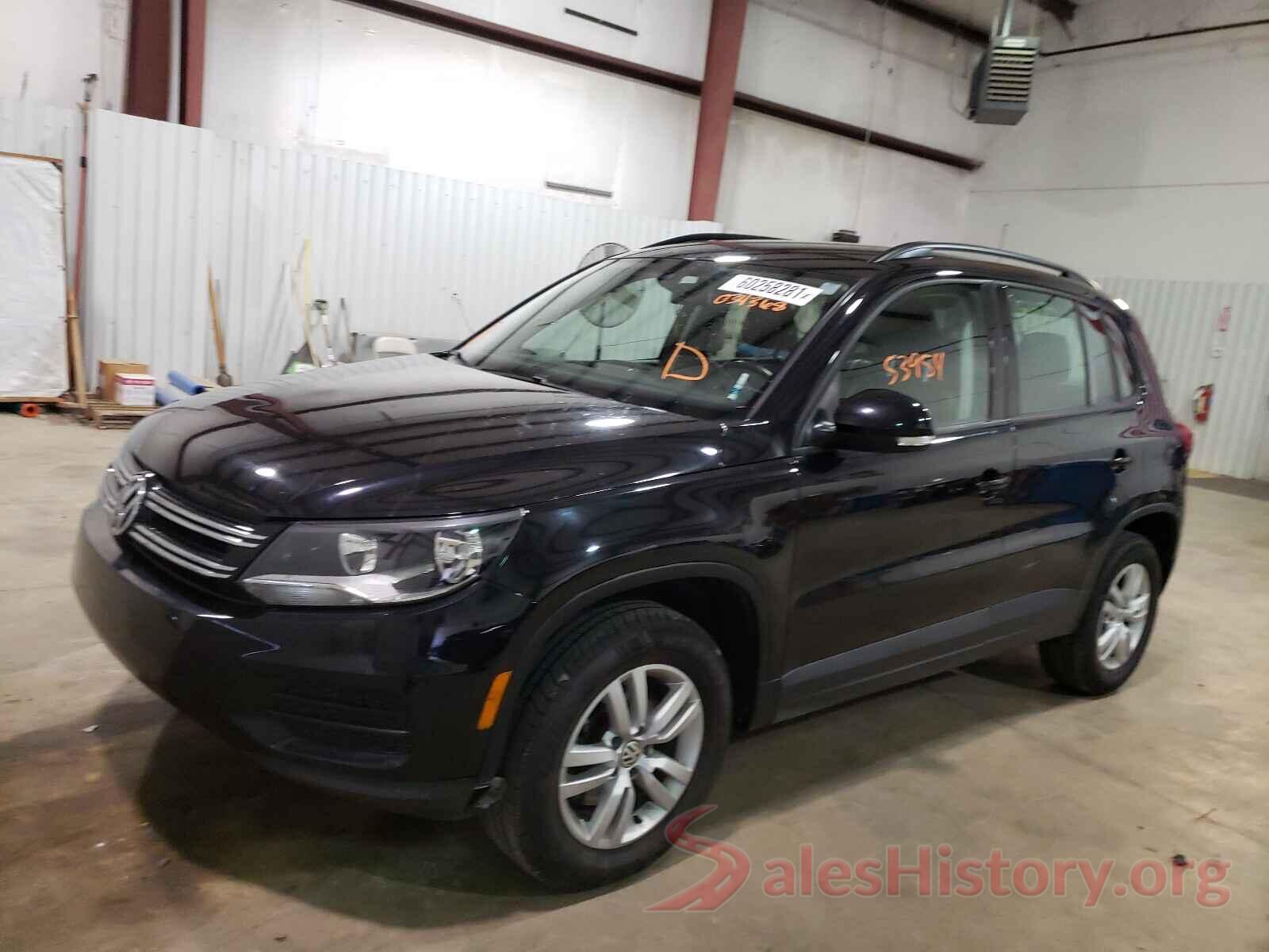 WVGAV7AX8HK034368 2017 VOLKSWAGEN TIGUAN