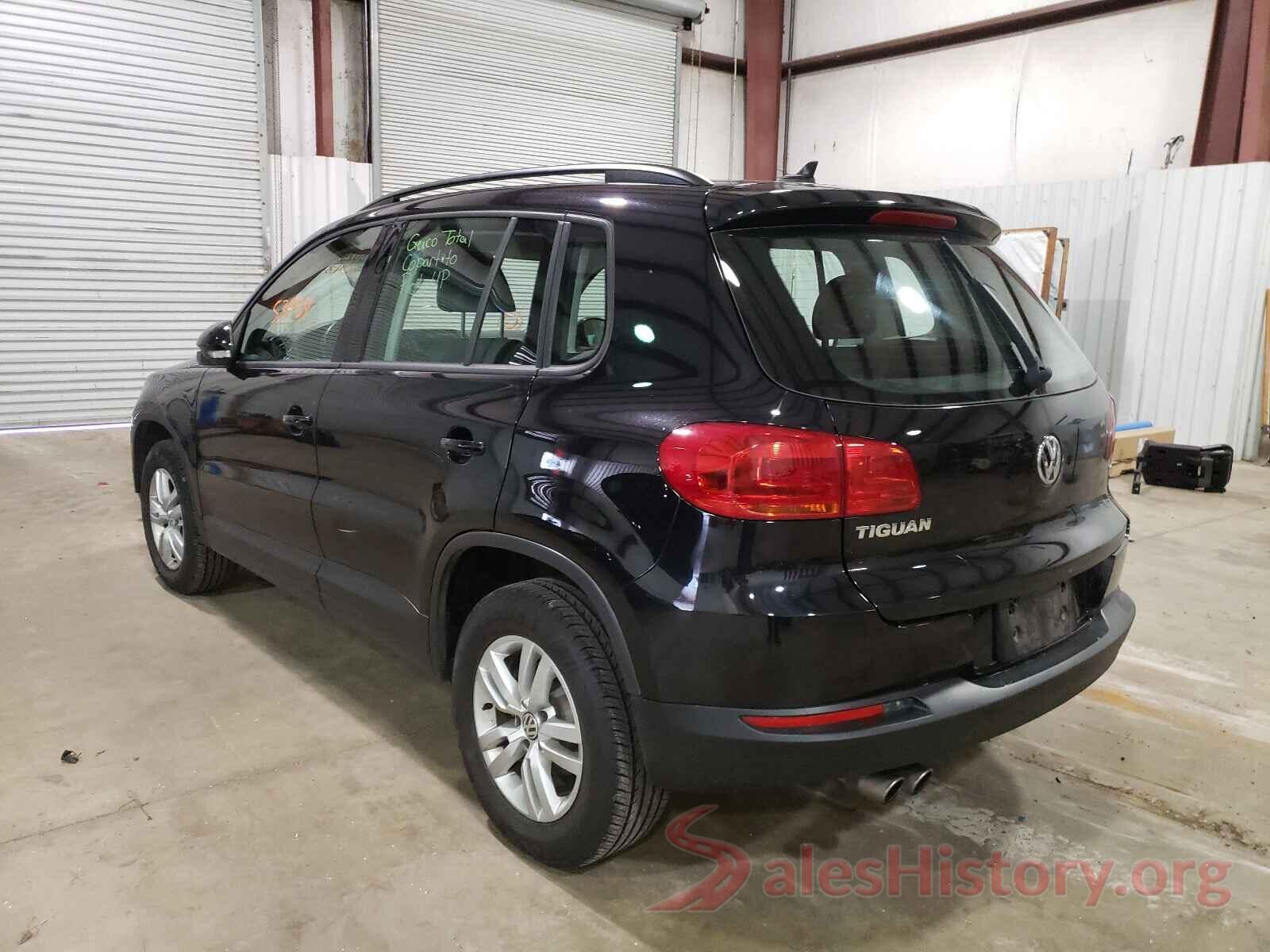 WVGAV7AX8HK034368 2017 VOLKSWAGEN TIGUAN