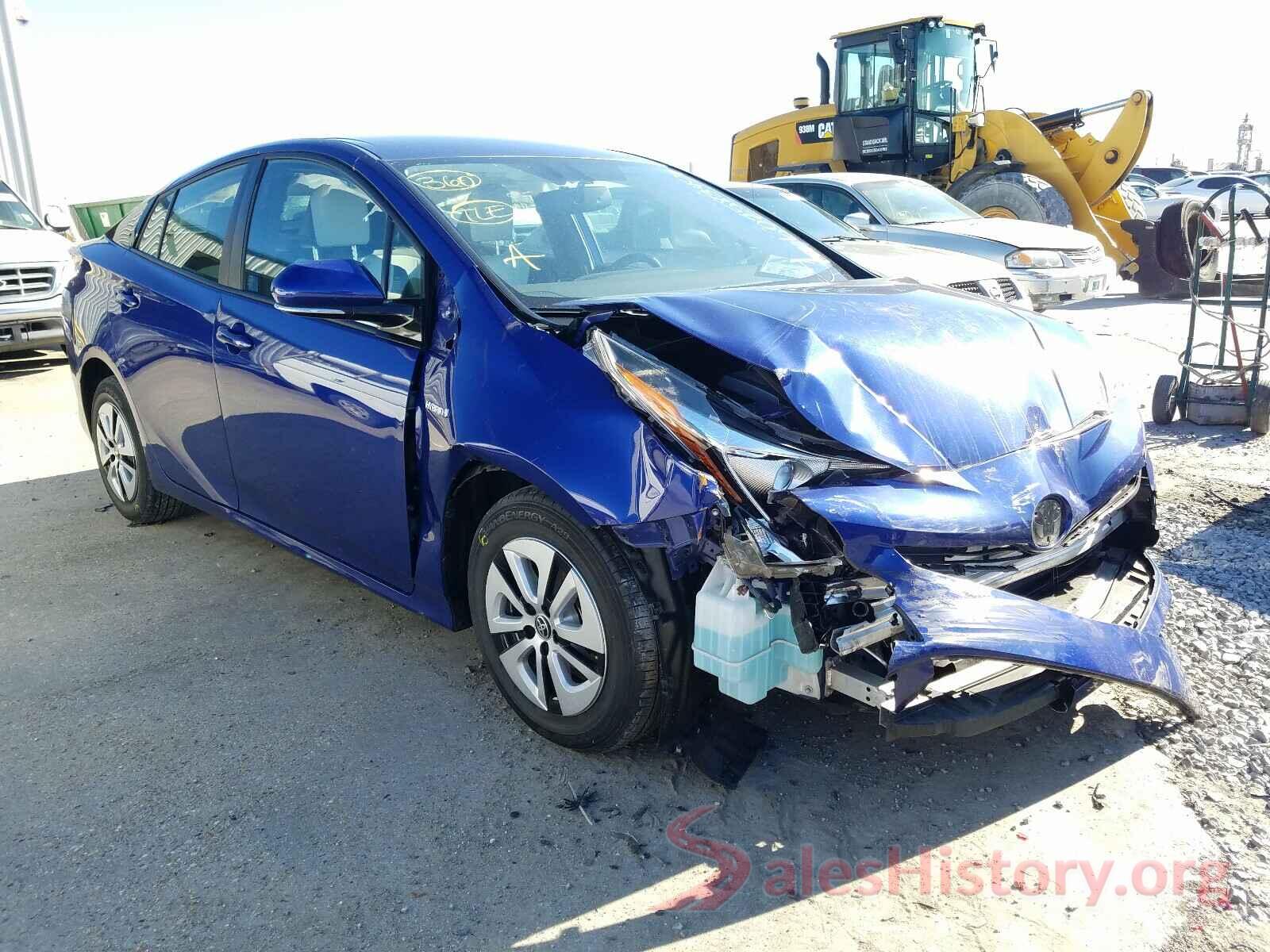 JTDKARFU5G3504976 2016 TOYOTA PRIUS