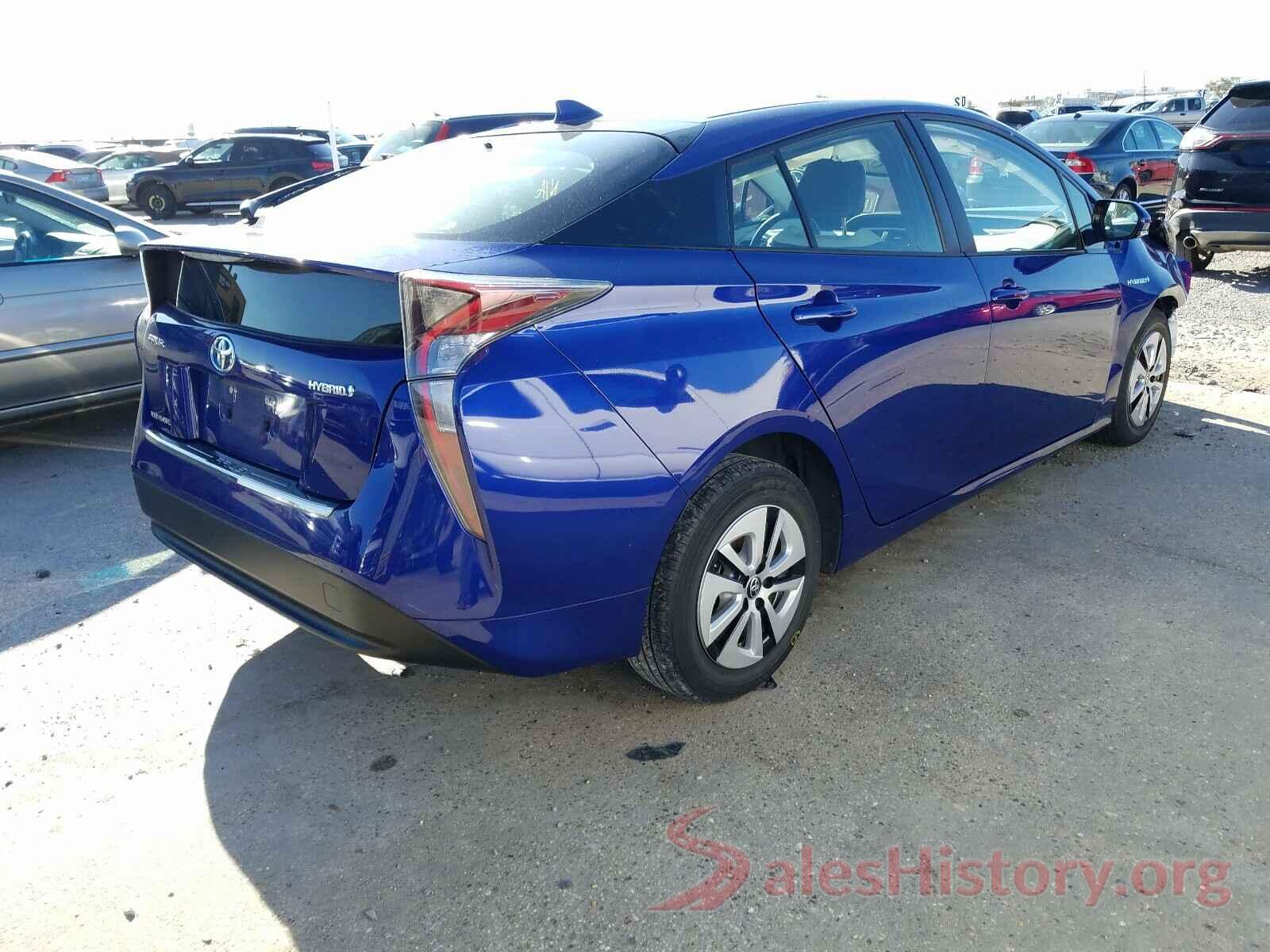 JTDKARFU5G3504976 2016 TOYOTA PRIUS