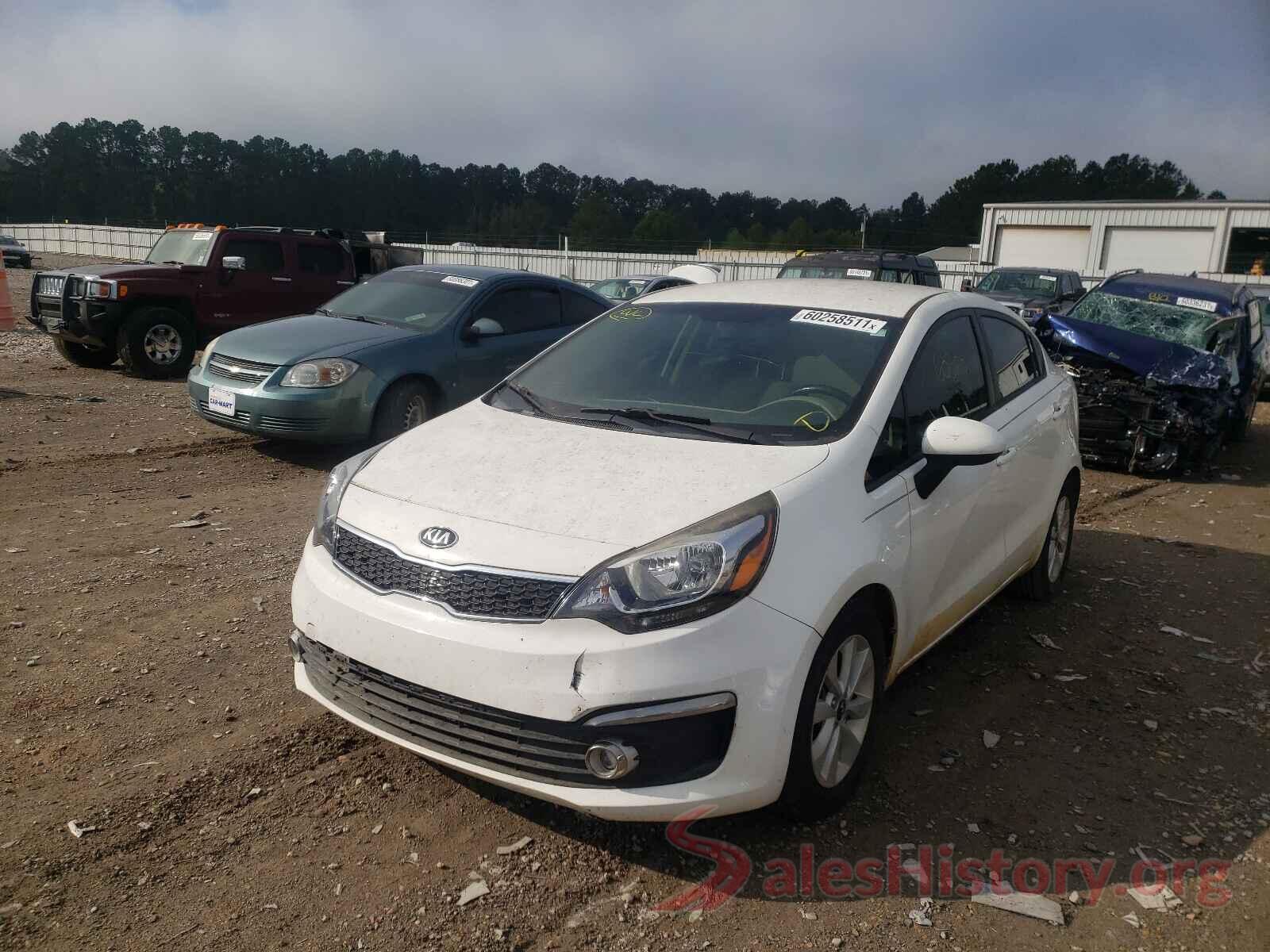 KNADN4A3XG6680299 2016 KIA RIO