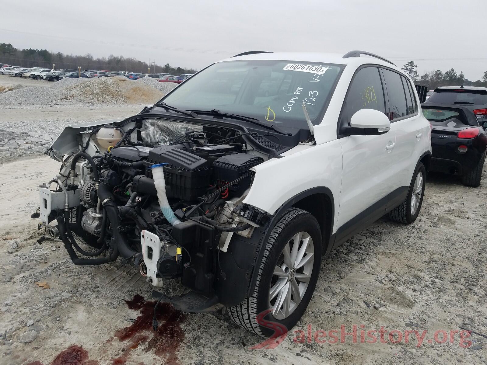 WVGAV7AX9HK047016 2017 VOLKSWAGEN TIGUAN