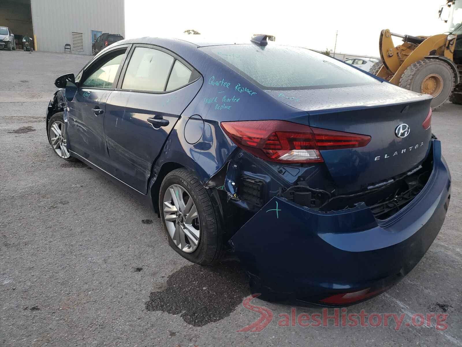 5NPD84LF2KH465743 2019 HYUNDAI ELANTRA