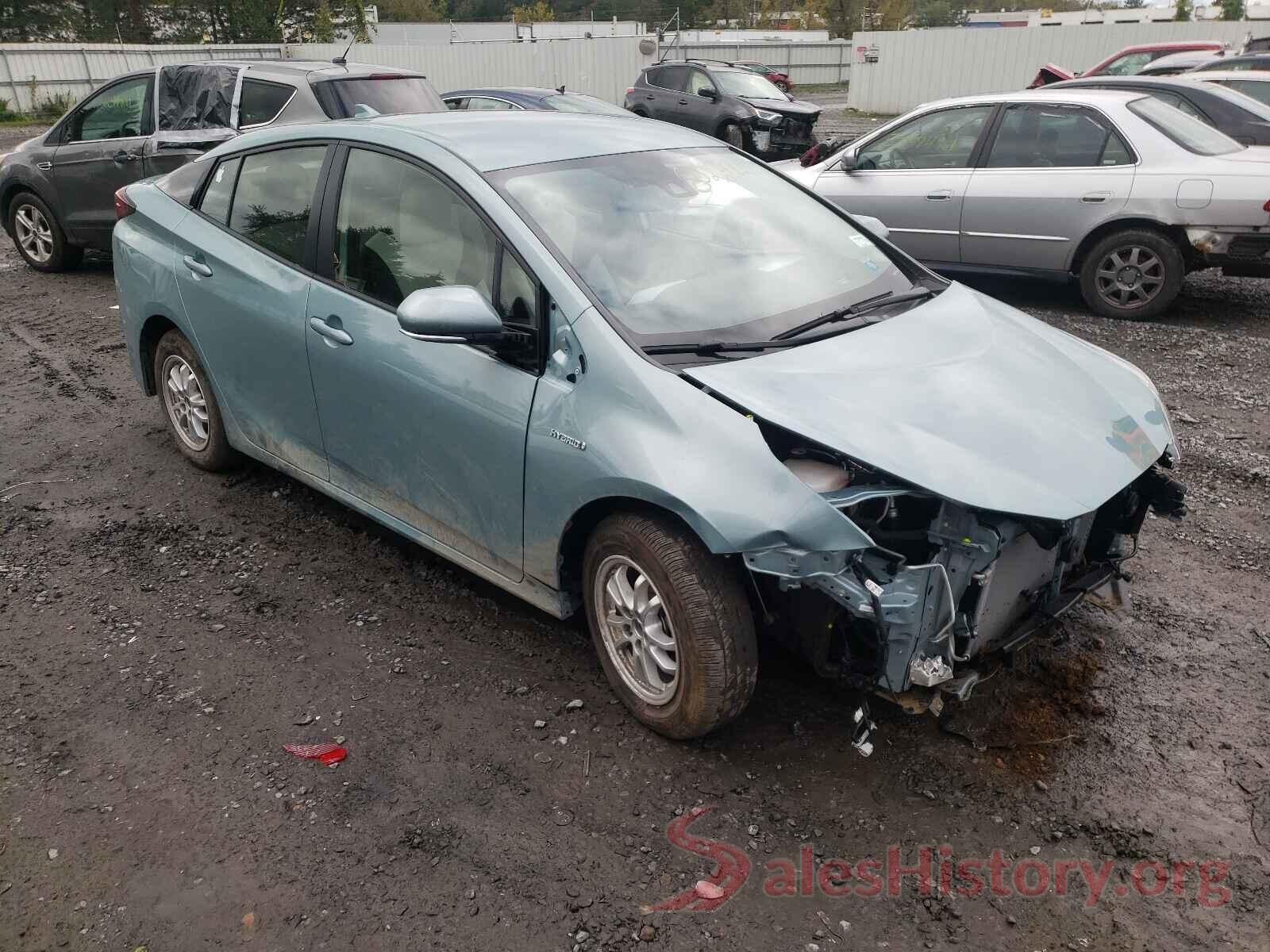 JTDL9RFU5K3010980 2019 TOYOTA PRIUS