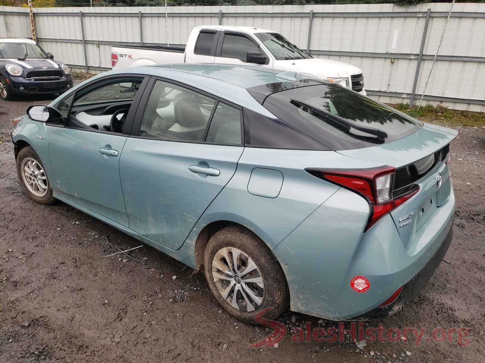 JTDL9RFU5K3010980 2019 TOYOTA PRIUS