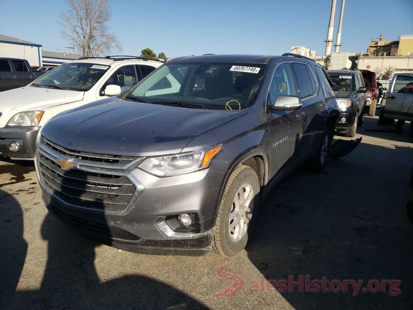 1GNERHKW2LJ262443 2020 CHEVROLET TRAVERSE