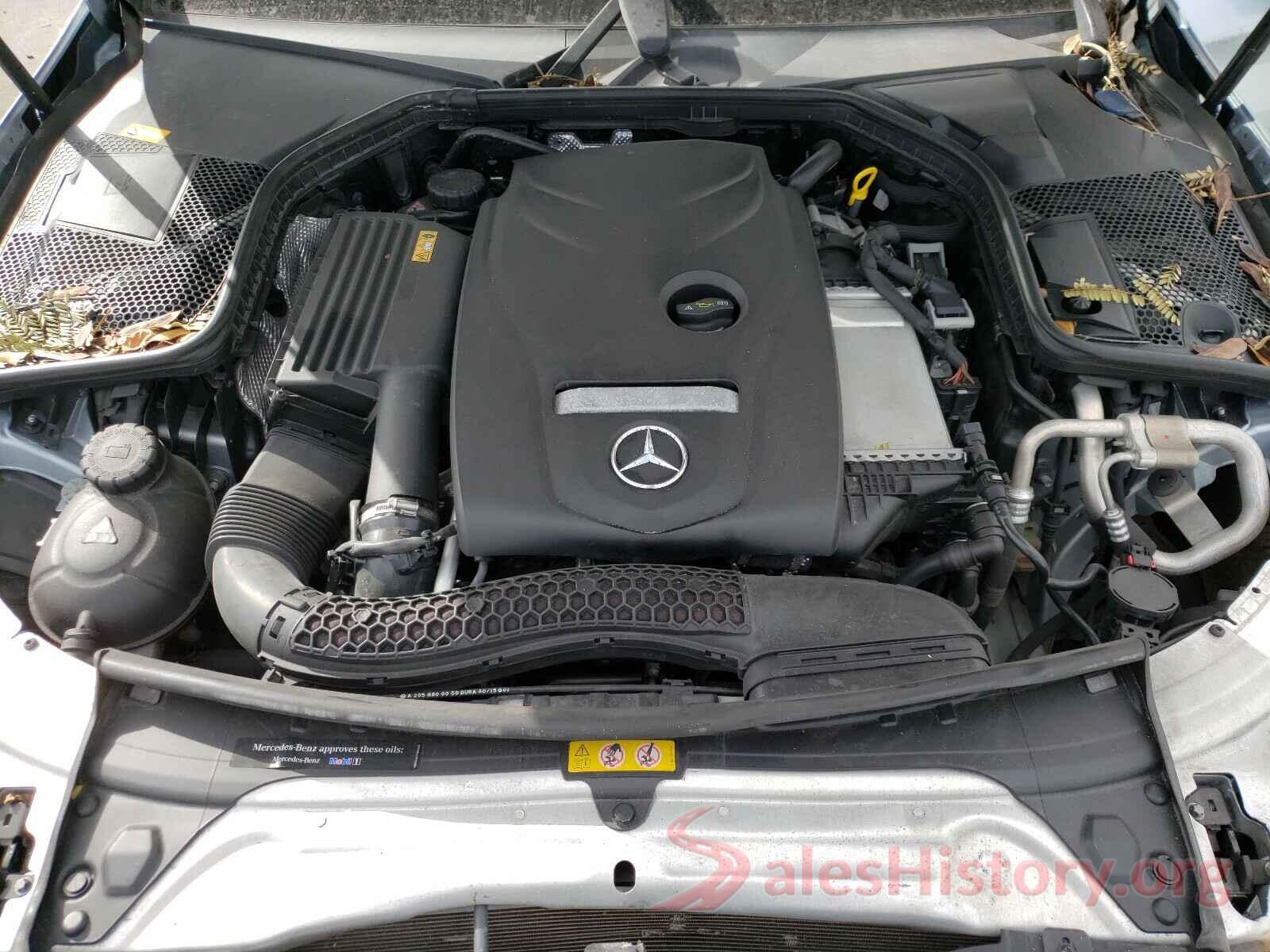 55SWF4JB2GU129822 2016 MERCEDES-BENZ C CLASS