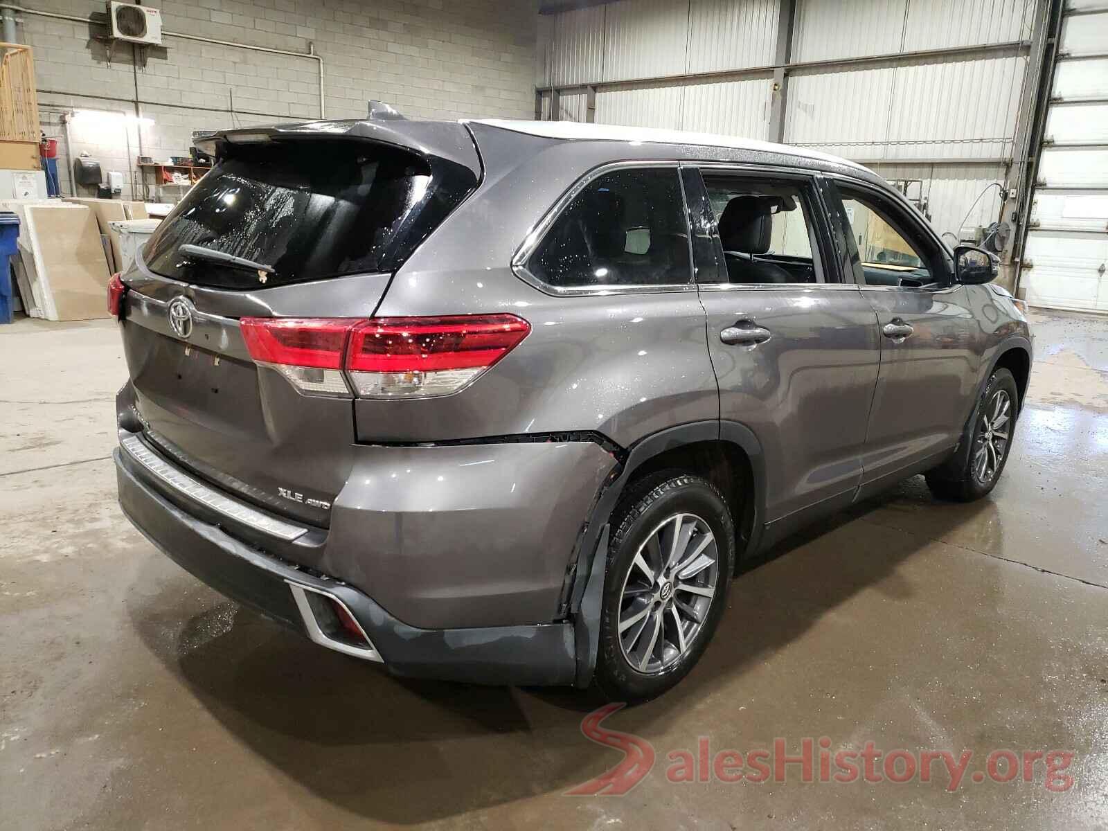 5TDJZRFH2KS615791 2019 TOYOTA HIGHLANDER