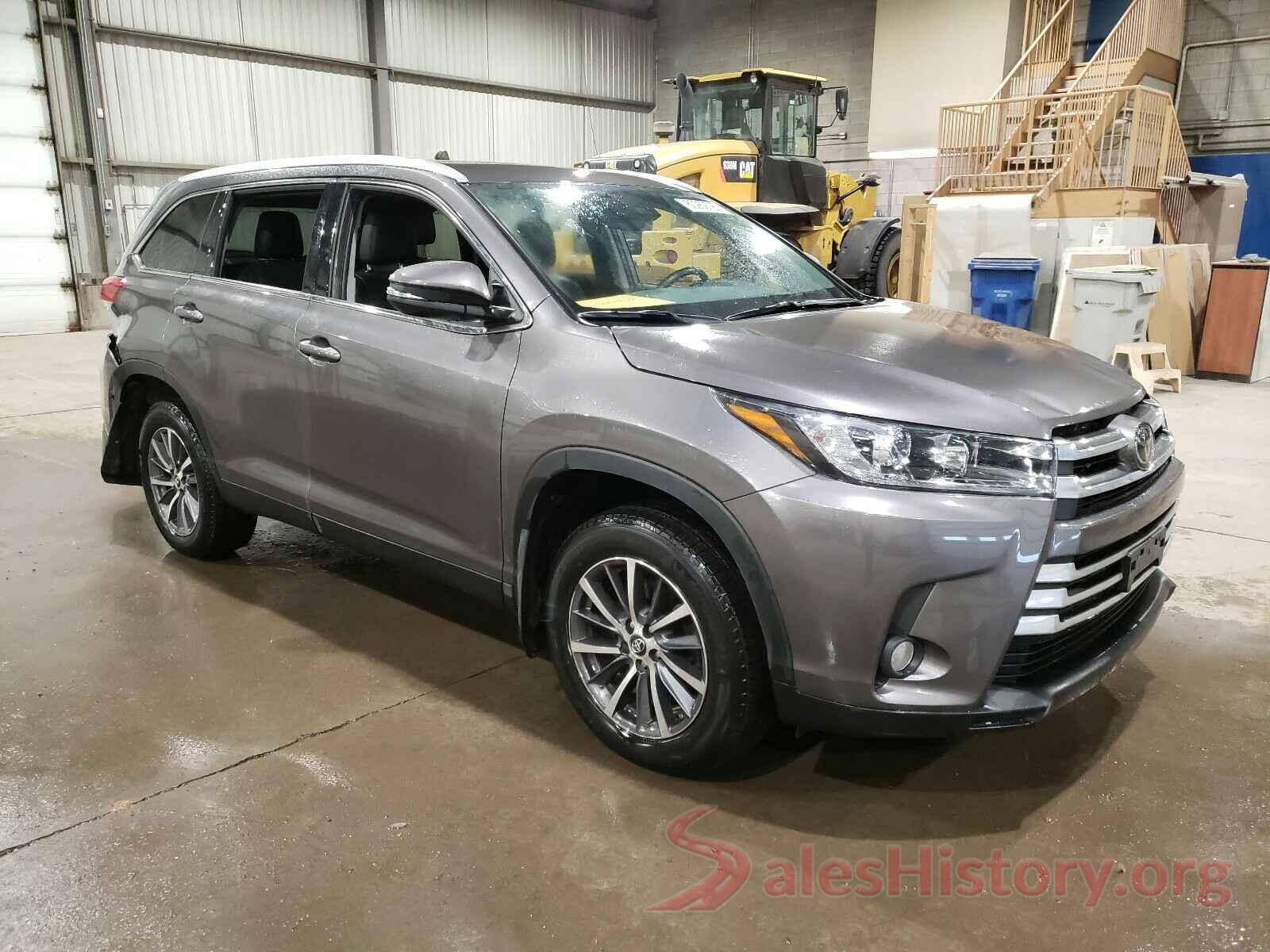 5TDJZRFH2KS615791 2019 TOYOTA HIGHLANDER