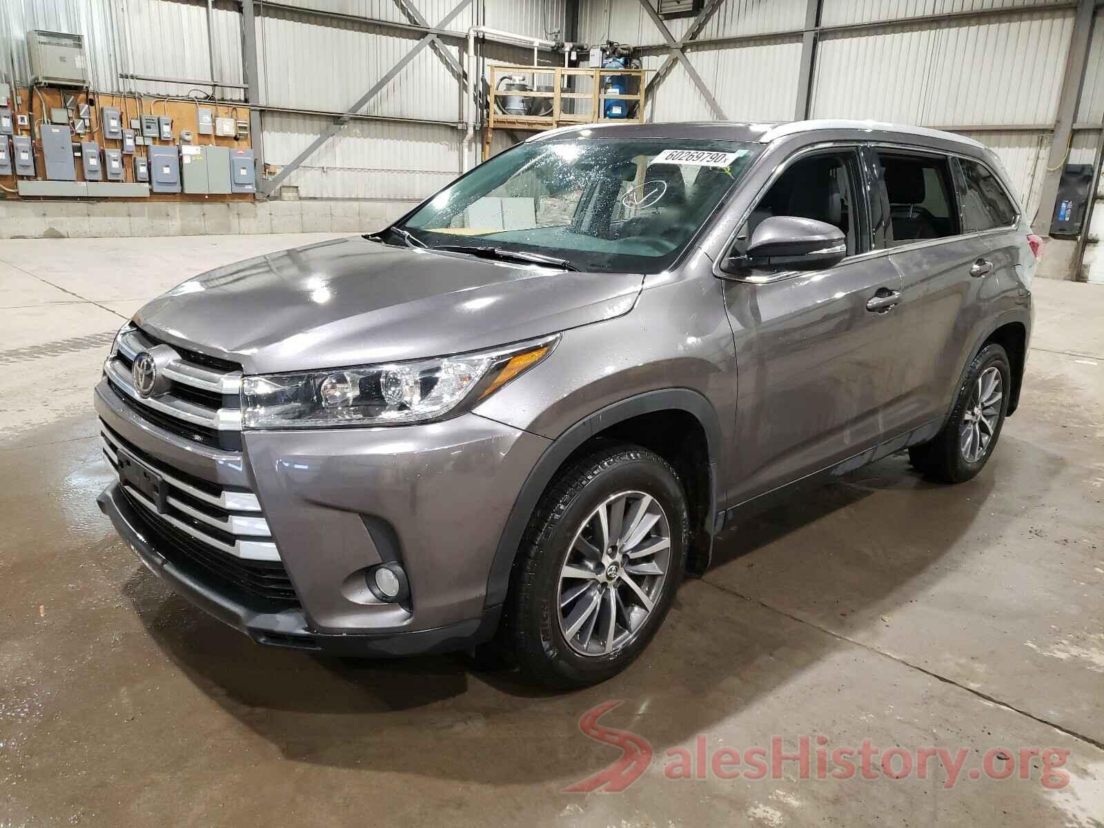 5TDJZRFH2KS615791 2019 TOYOTA HIGHLANDER