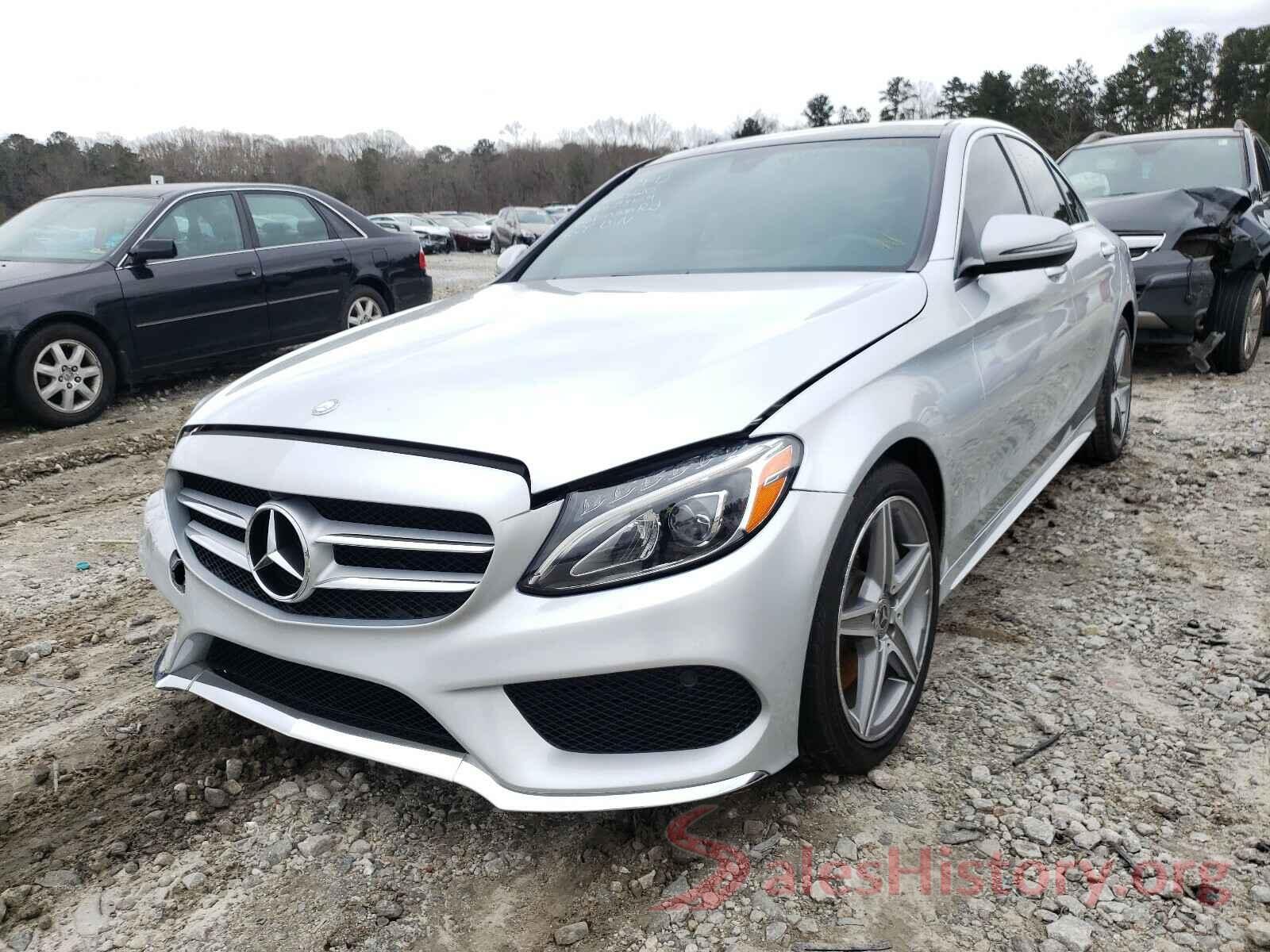 55SWF4JB4HU218888 2017 MERCEDES-BENZ C CLASS