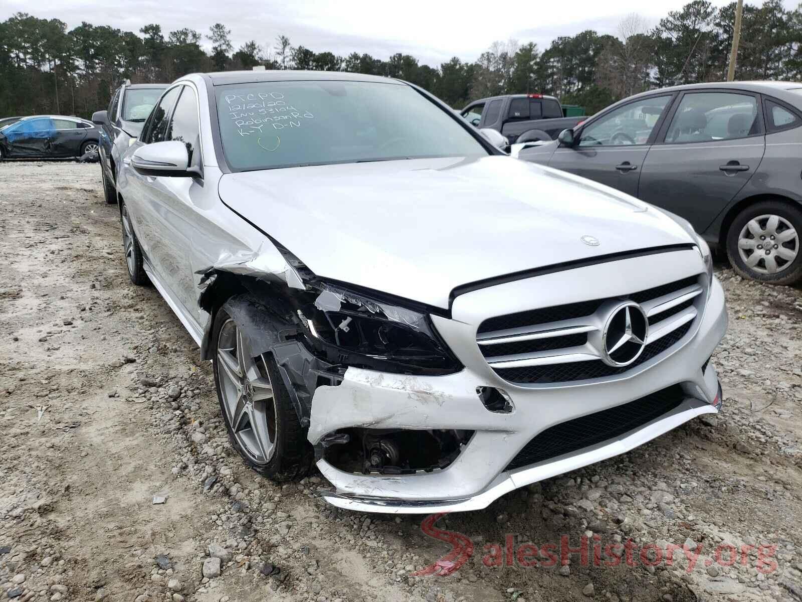 55SWF4JB4HU218888 2017 MERCEDES-BENZ C CLASS