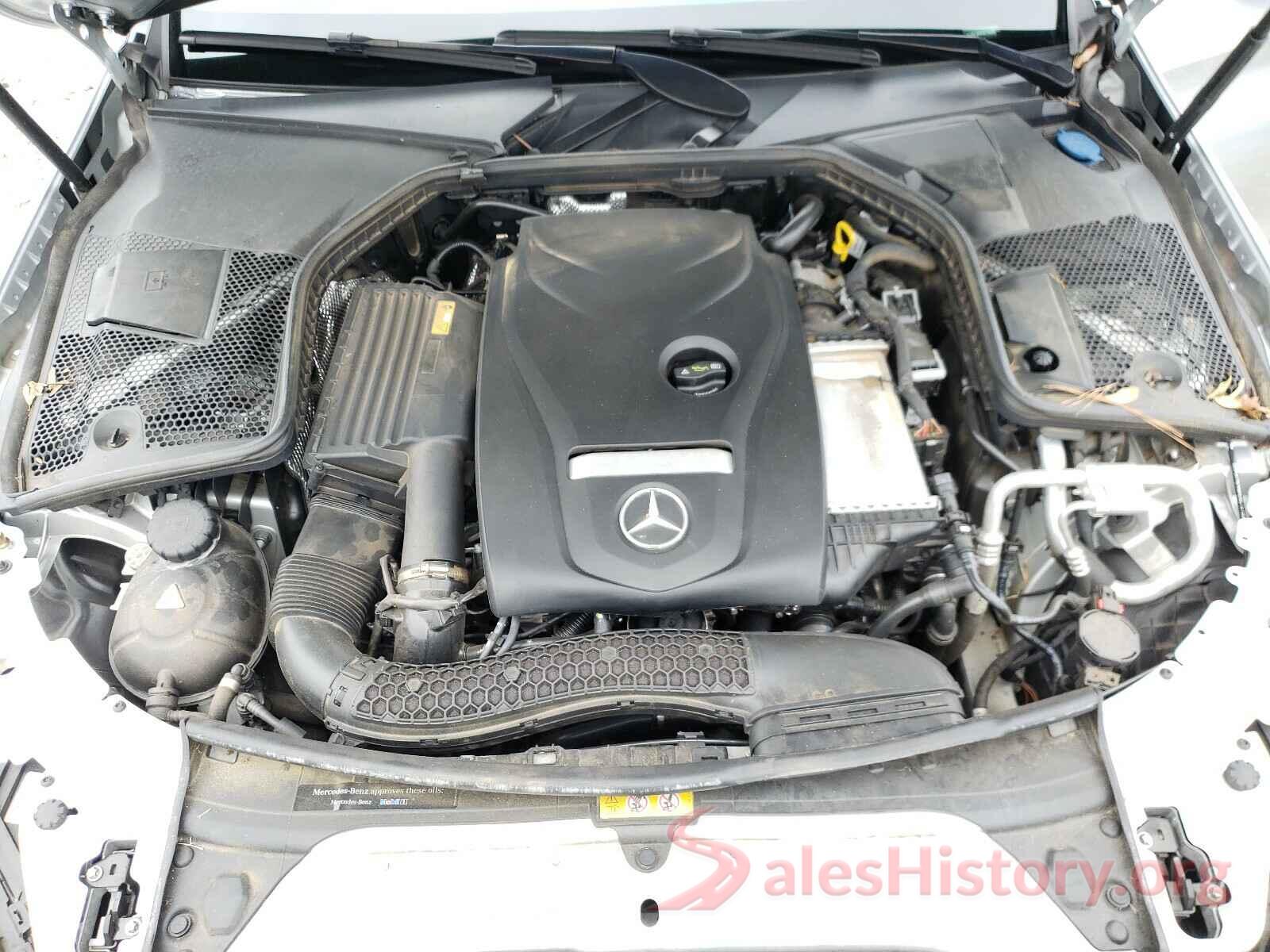 55SWF4JB4HU218888 2017 MERCEDES-BENZ C CLASS