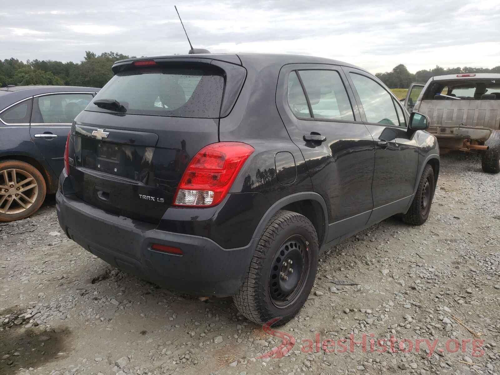 KL7CJKSB4GB668903 2016 CHEVROLET TRAX