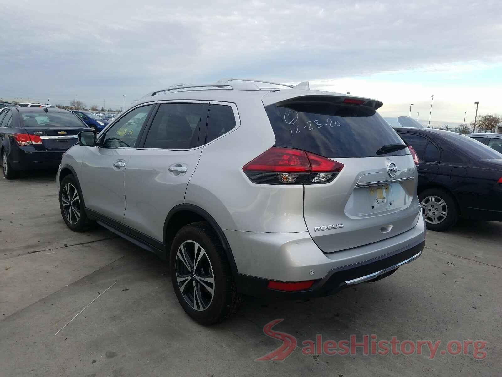 JN8AT2MT0KW256784 2019 NISSAN ROGUE