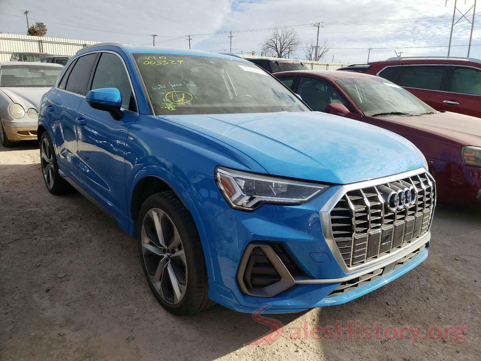 WA1FECF36L1003329 2020 AUDI Q3