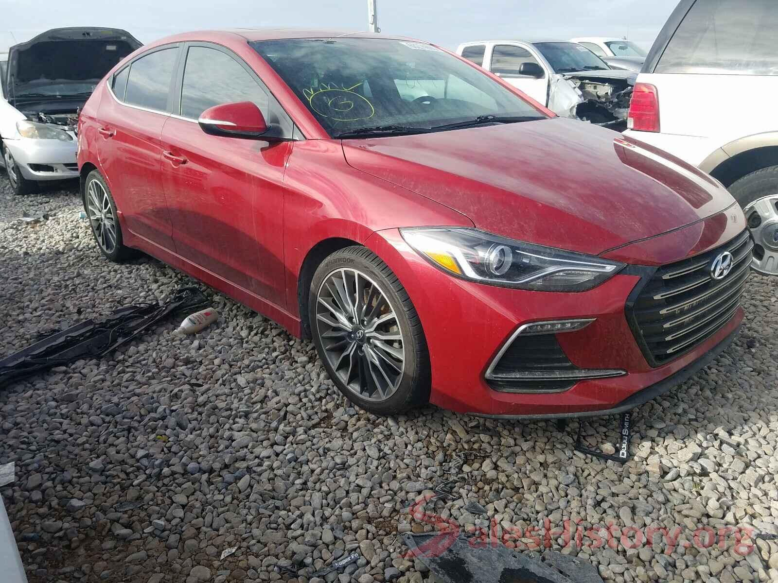 KMHD04LBXJU542024 2018 HYUNDAI ELANTRA