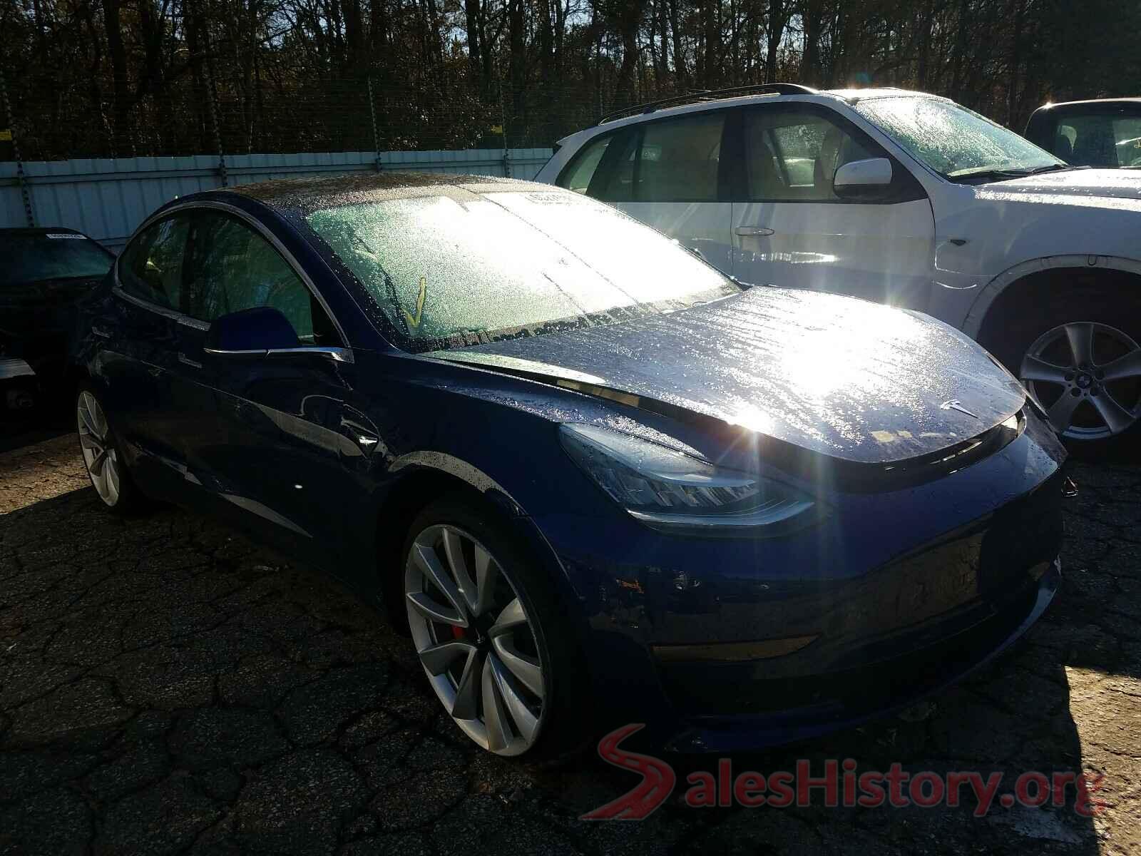 5YJ3E1EB9KF407317 2019 TESLA MODEL 3