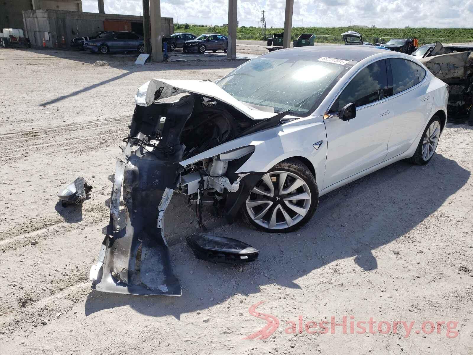 5YJ3E1EA4KF476388 2019 TESLA MODEL 3