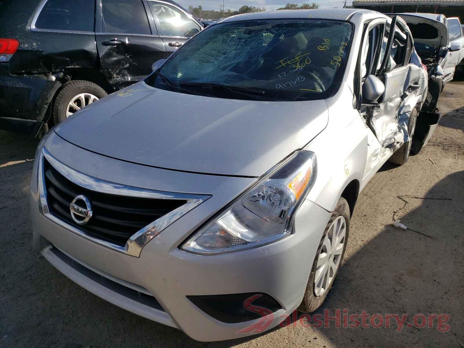 3N1CN7AP8GL917643 2016 NISSAN VERSA