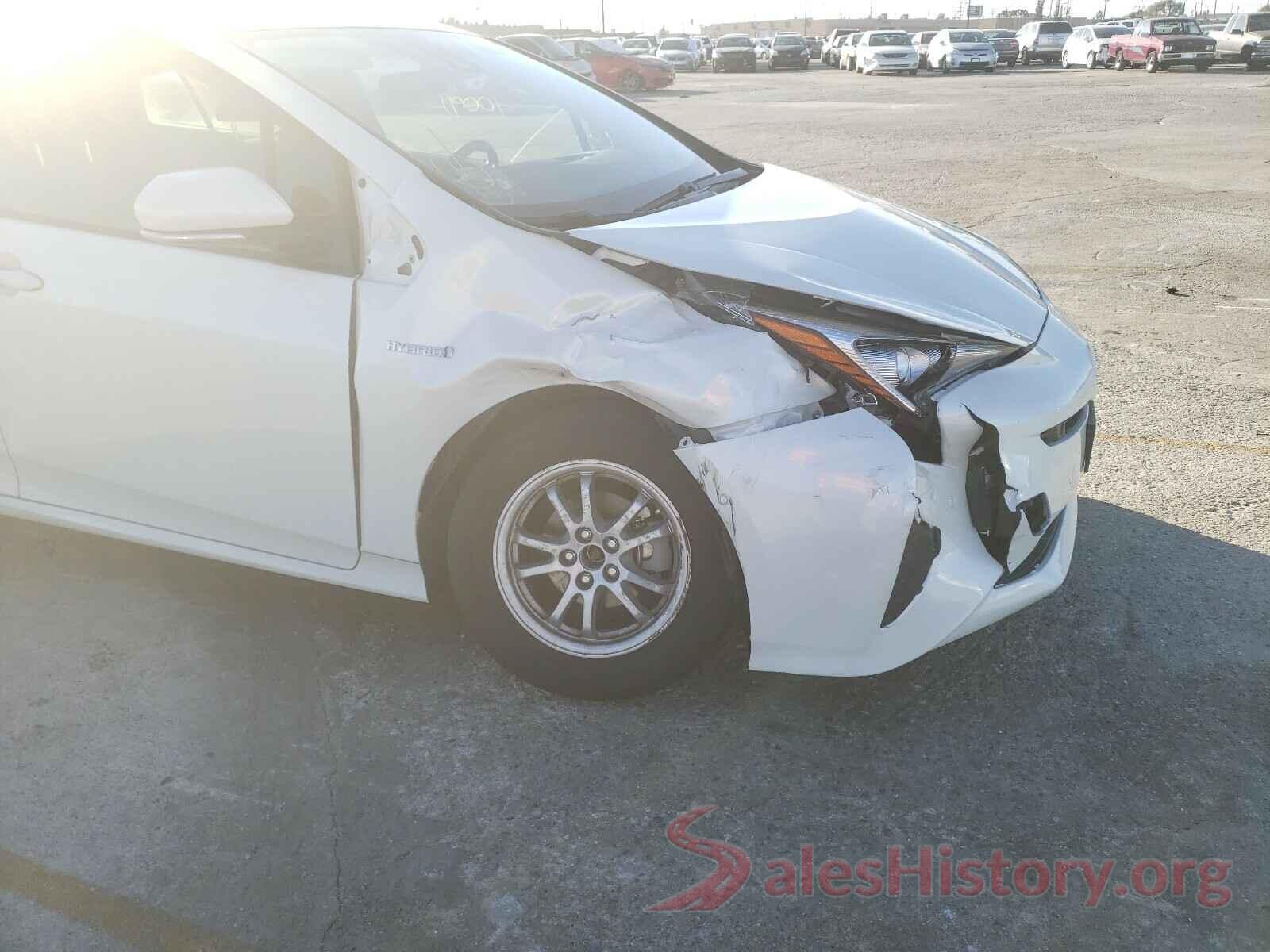 JTDKBRFU1J3070219 2018 TOYOTA PRIUS