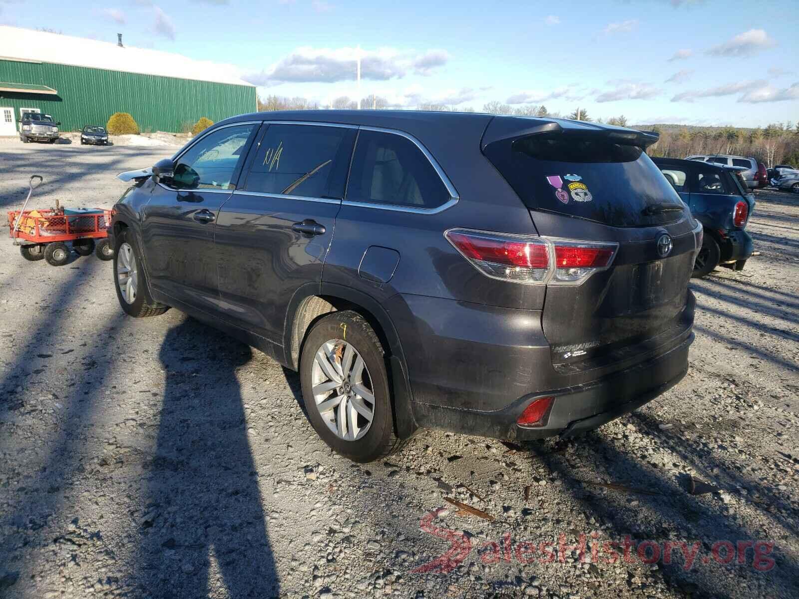 5TDBKRFH0GS301878 2016 TOYOTA HIGHLANDER